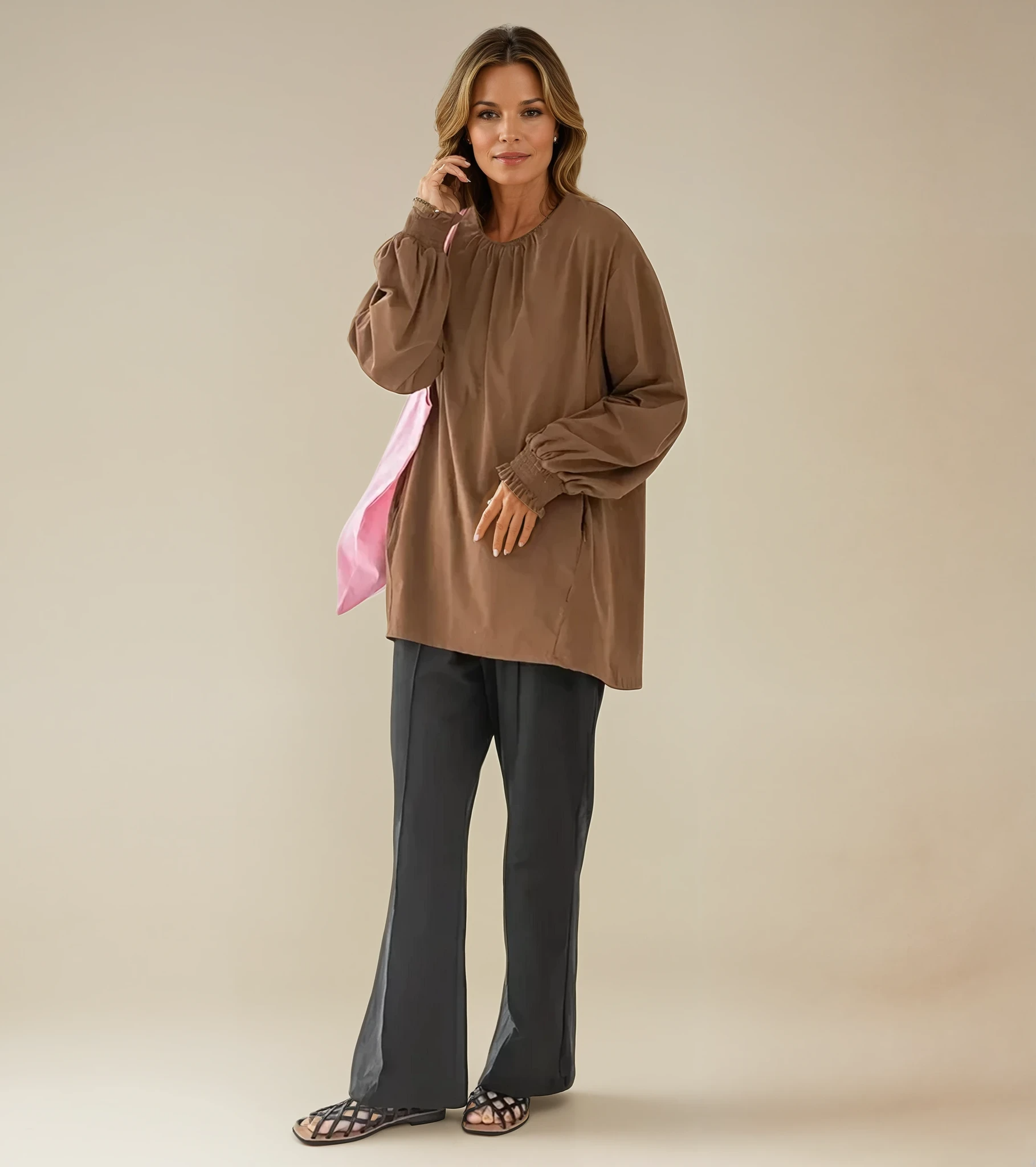 Eliana - Linen Blouse for Woman