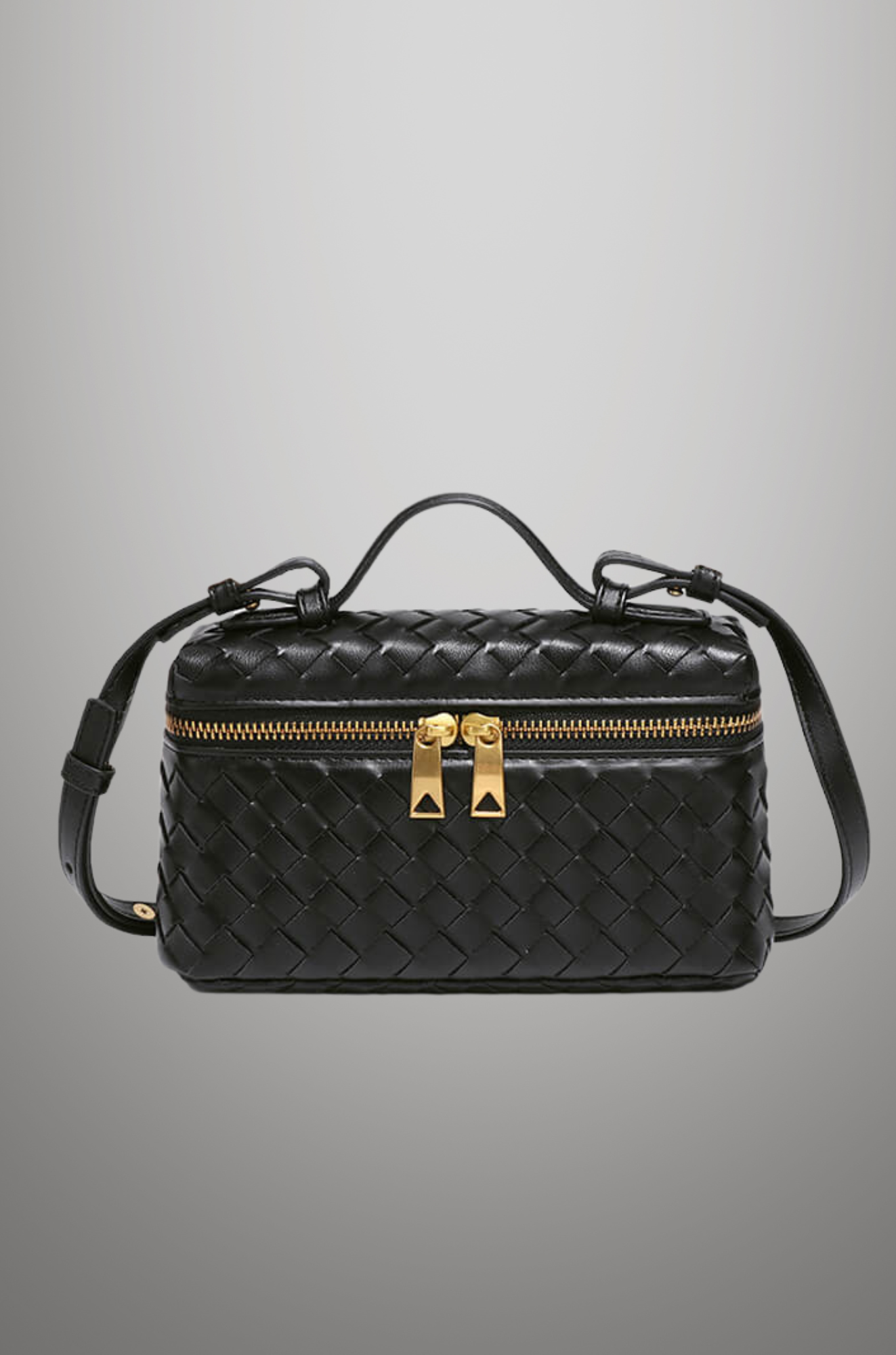 Tara - Elegant Woven Leather Bag for Woman