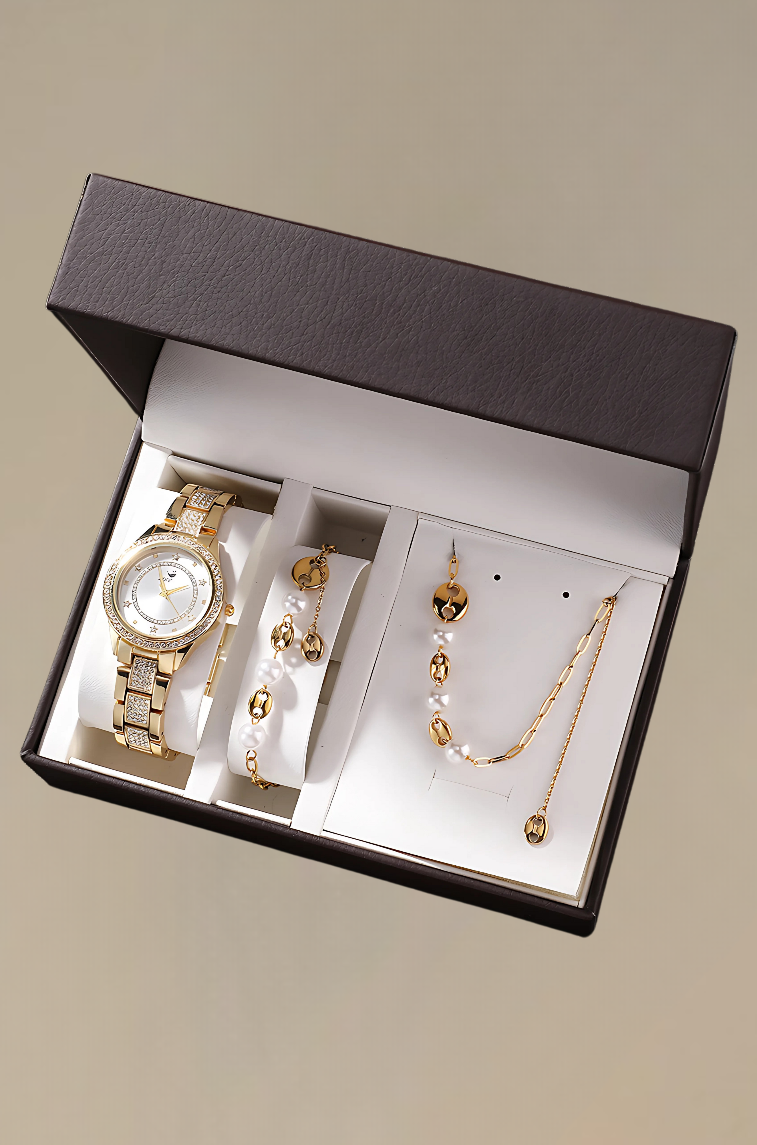 Arielle - Luxurious Watch and Jewelry Set for Woman