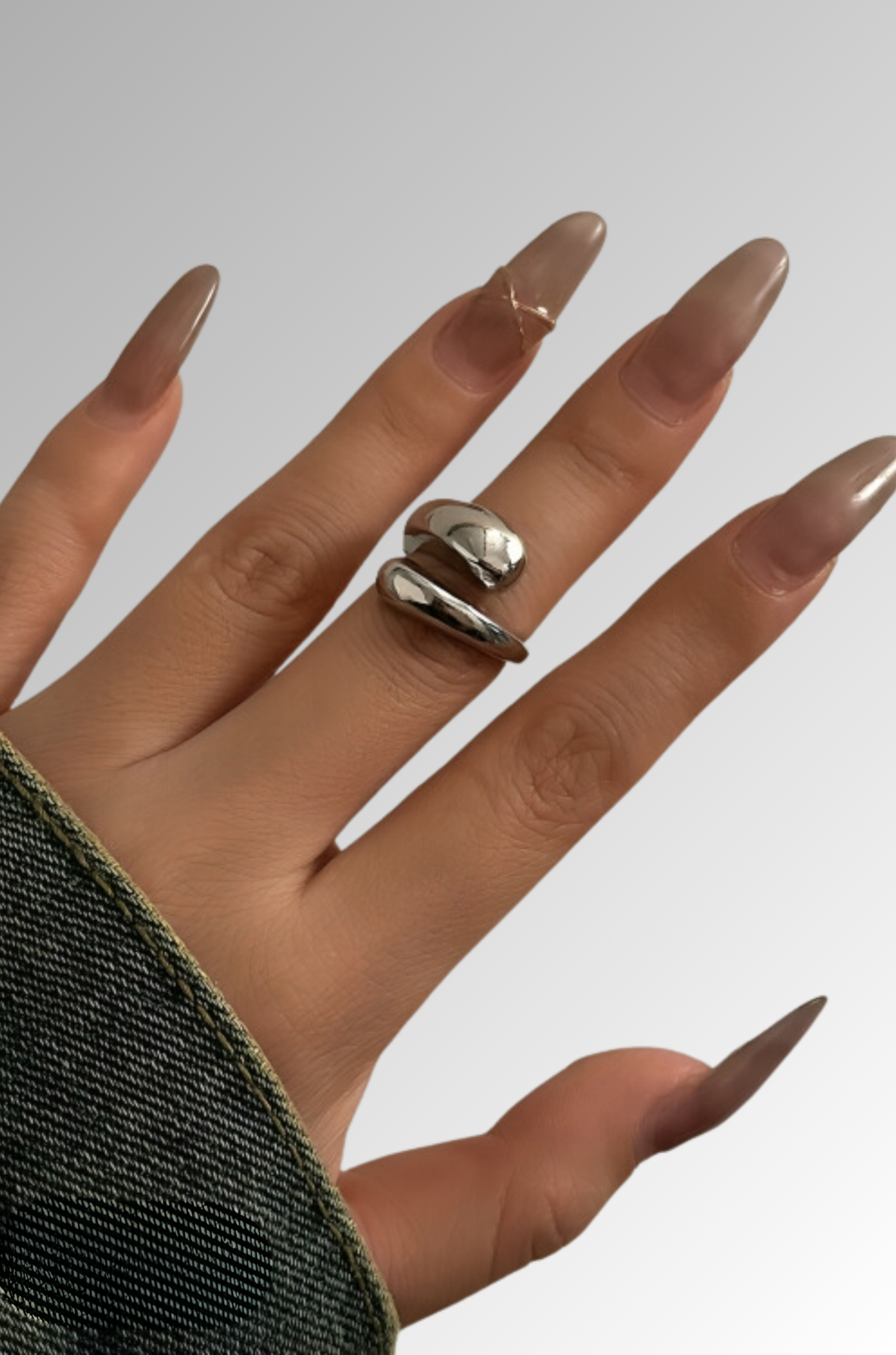 Elysian Bliss Ring - Effortless Style Statement Piece for Woman