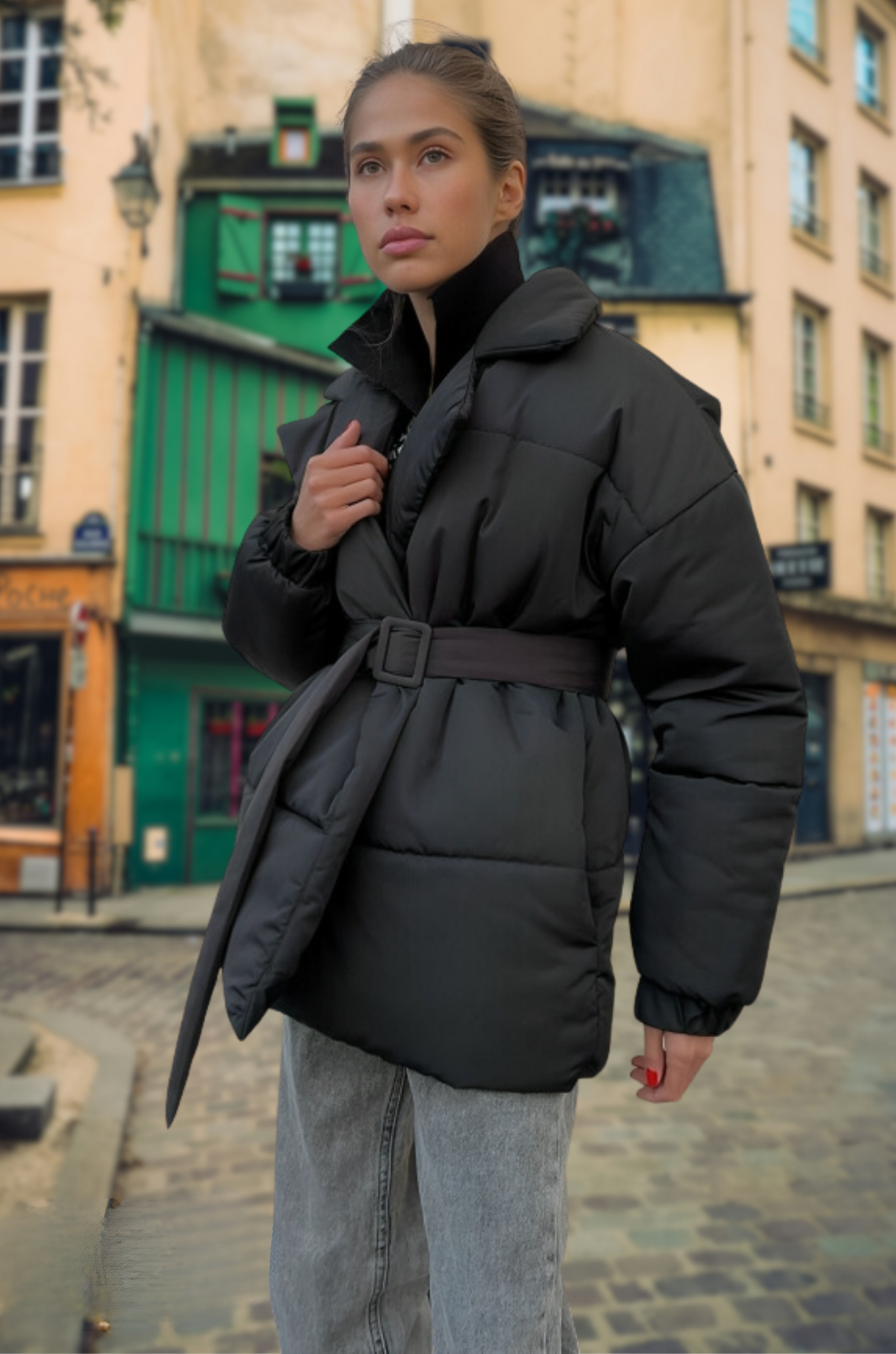 Mabble Puffer - Opulent Winter Jacket for Woman
