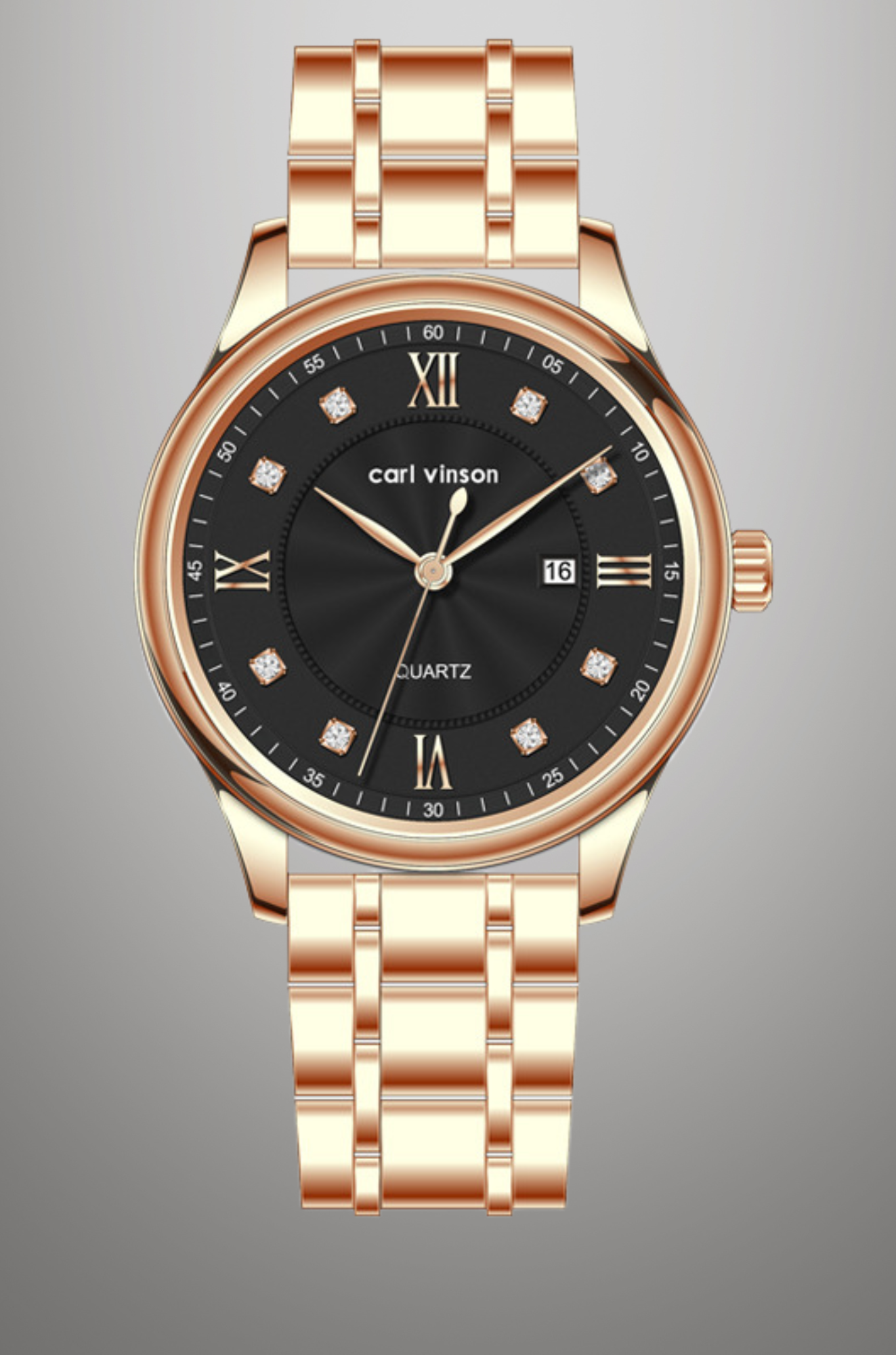 Carl Vinson - Stylish Quartz Watch for Woman