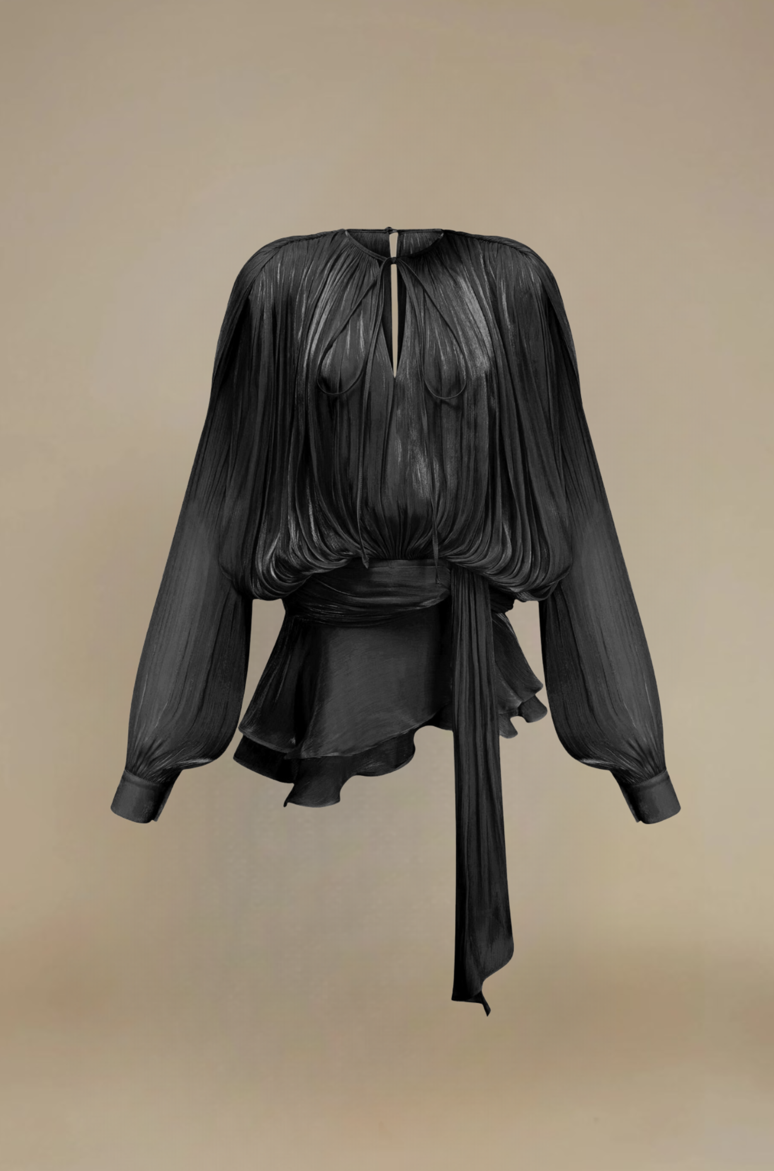 Eugénie - Metallic Mini Dress for Woman