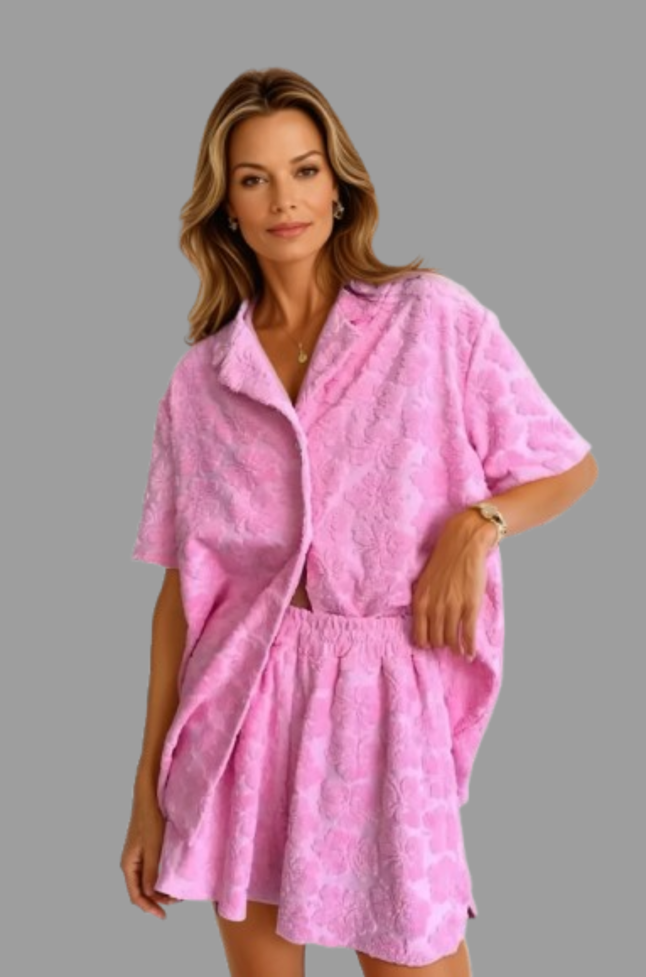 Blossom Set - Elegant Two-Piece Outfit for Woman