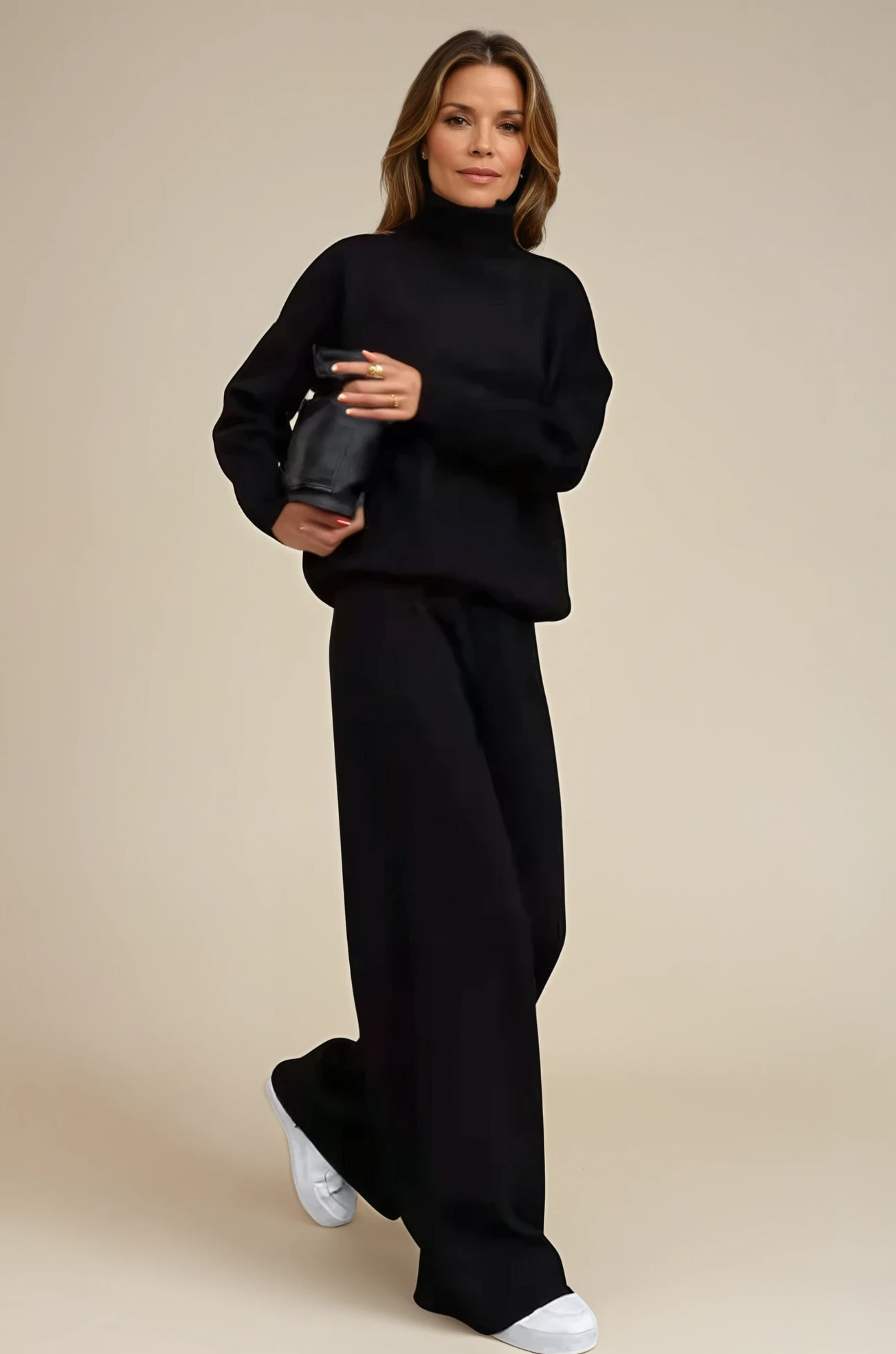 Luxora - Knitted Loose Lounge Set for Woman