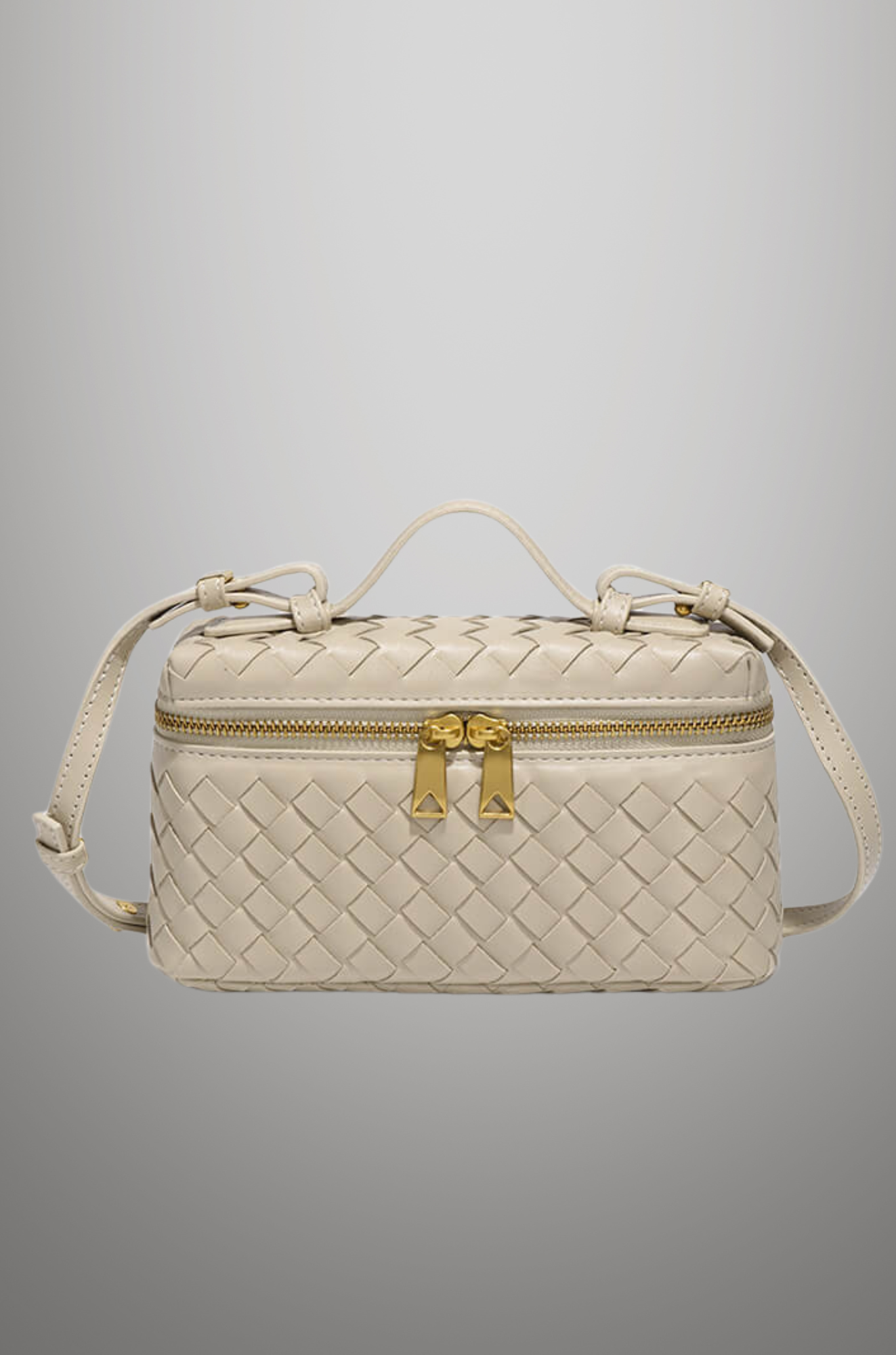 Tara - Elegant Woven Leather Bag for Woman