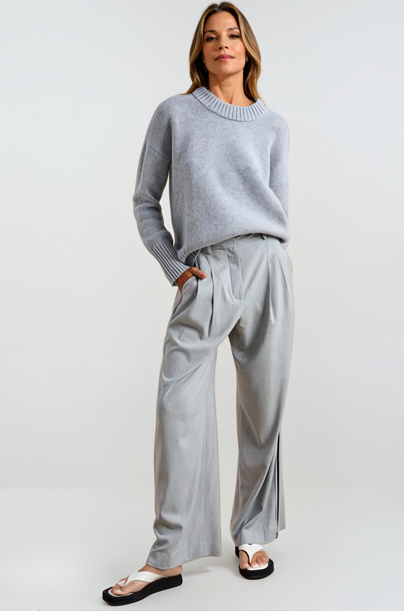 Wool Jumper - Luxury Soft Sweater for Woman