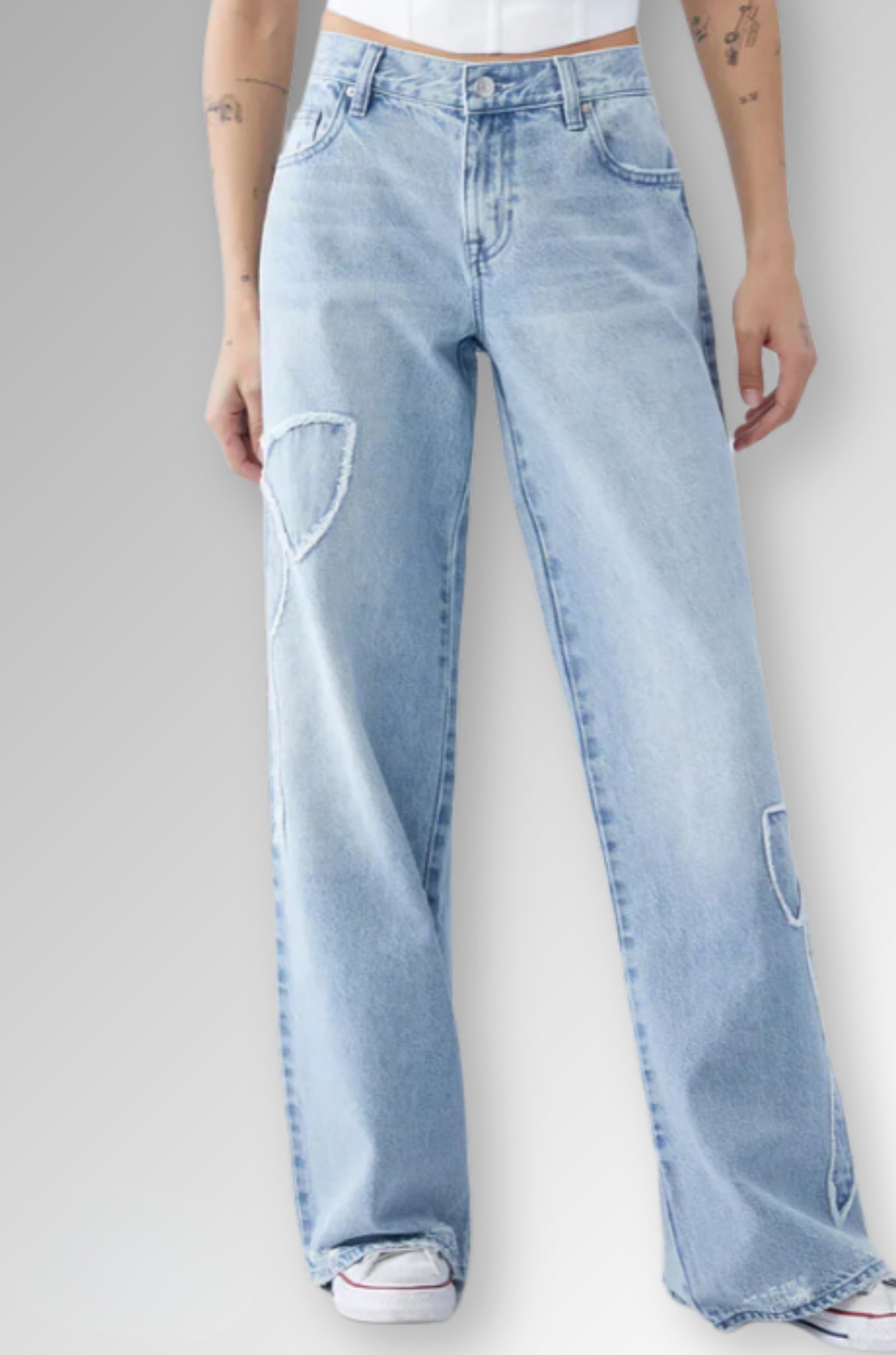 Vienna Baggy Jean - Trendy Wide-Leg Denim for Woman
