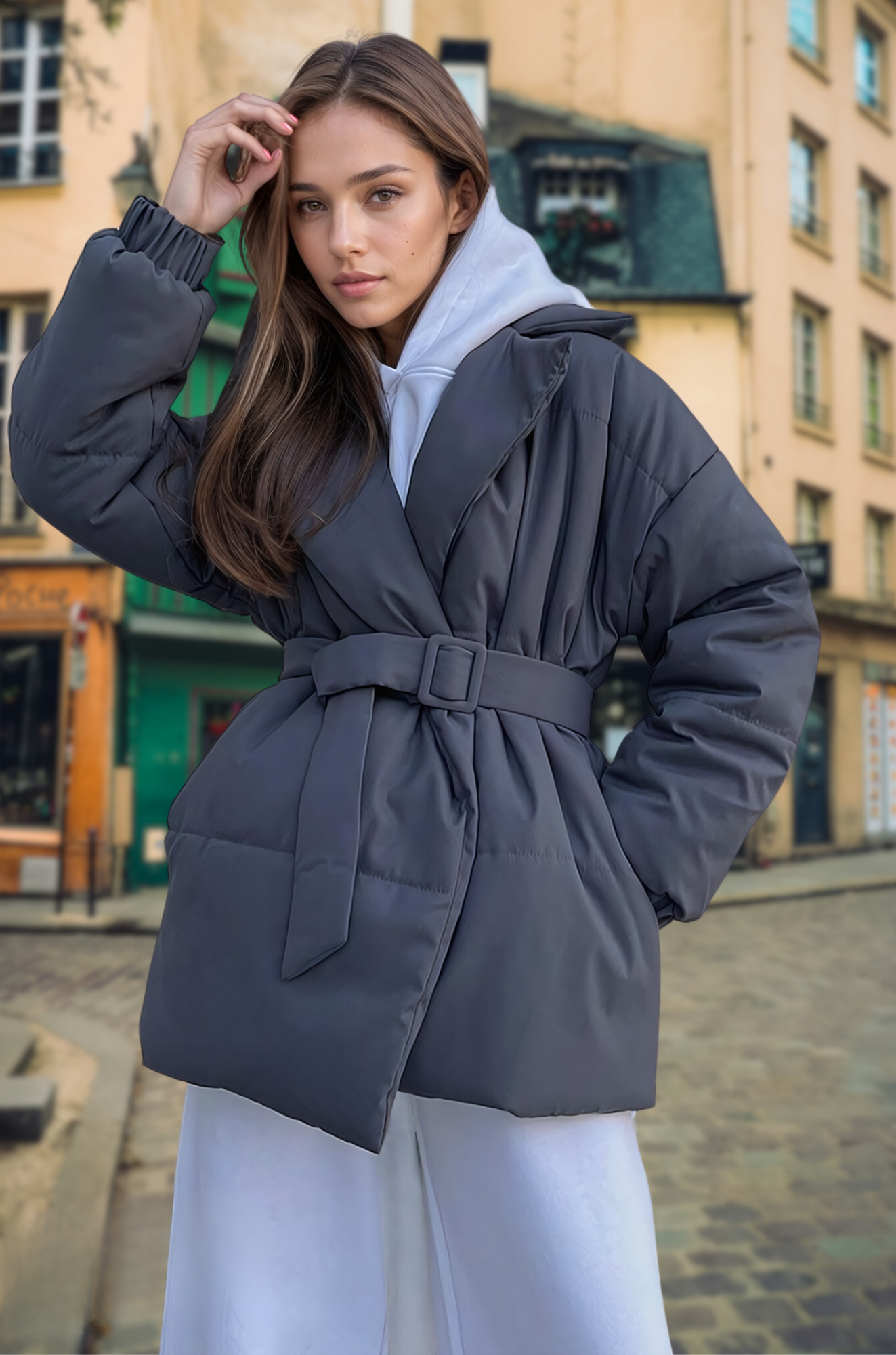 Mabble Puffer - Opulent Winter Jacket for Woman