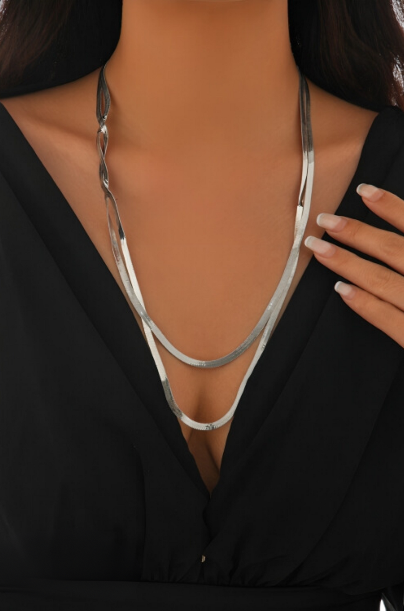 Solara Set - Braided Choker Necklace for Woman