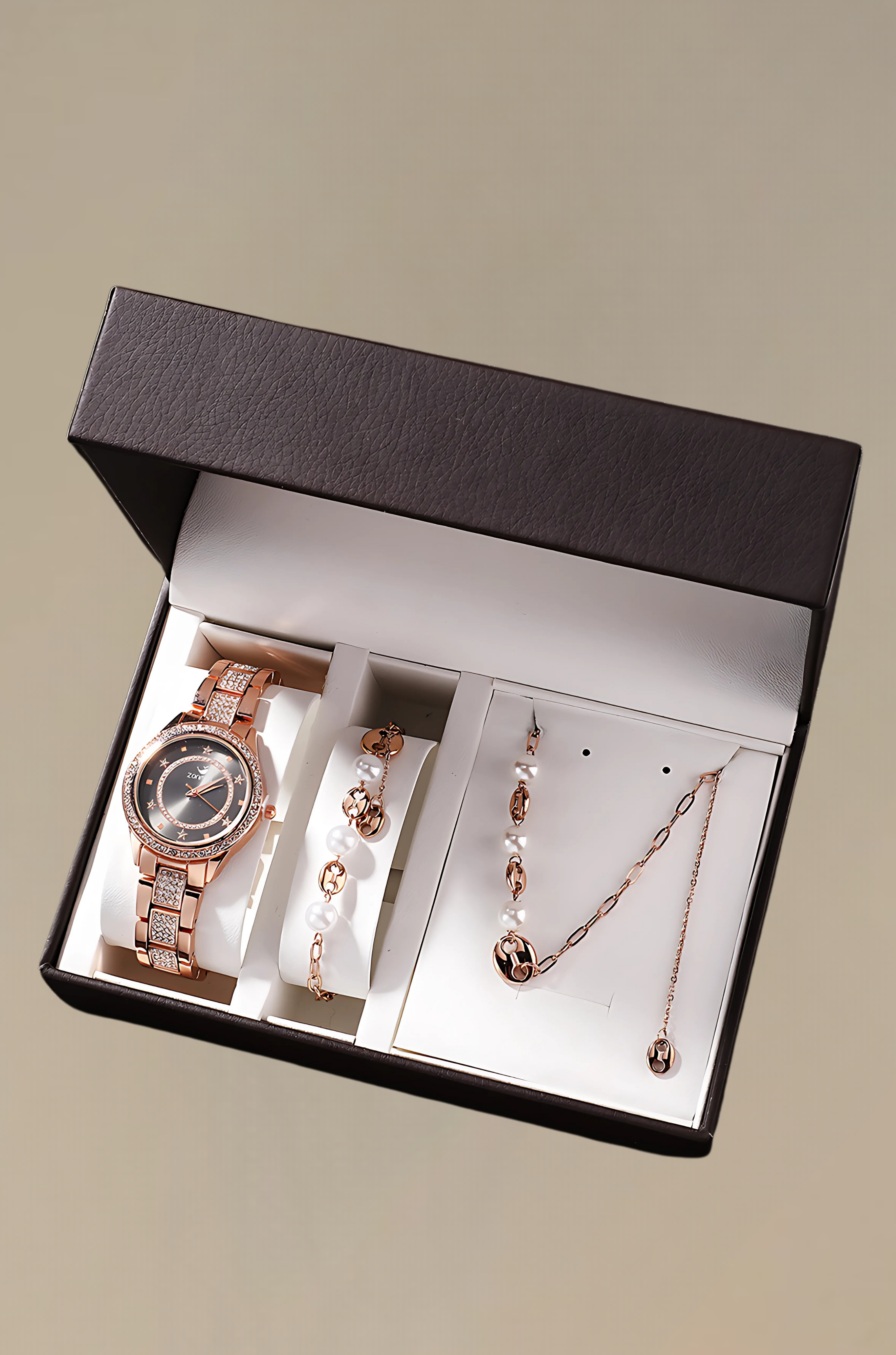 Arielle - Luxurious Watch and Jewelry Set for Woman