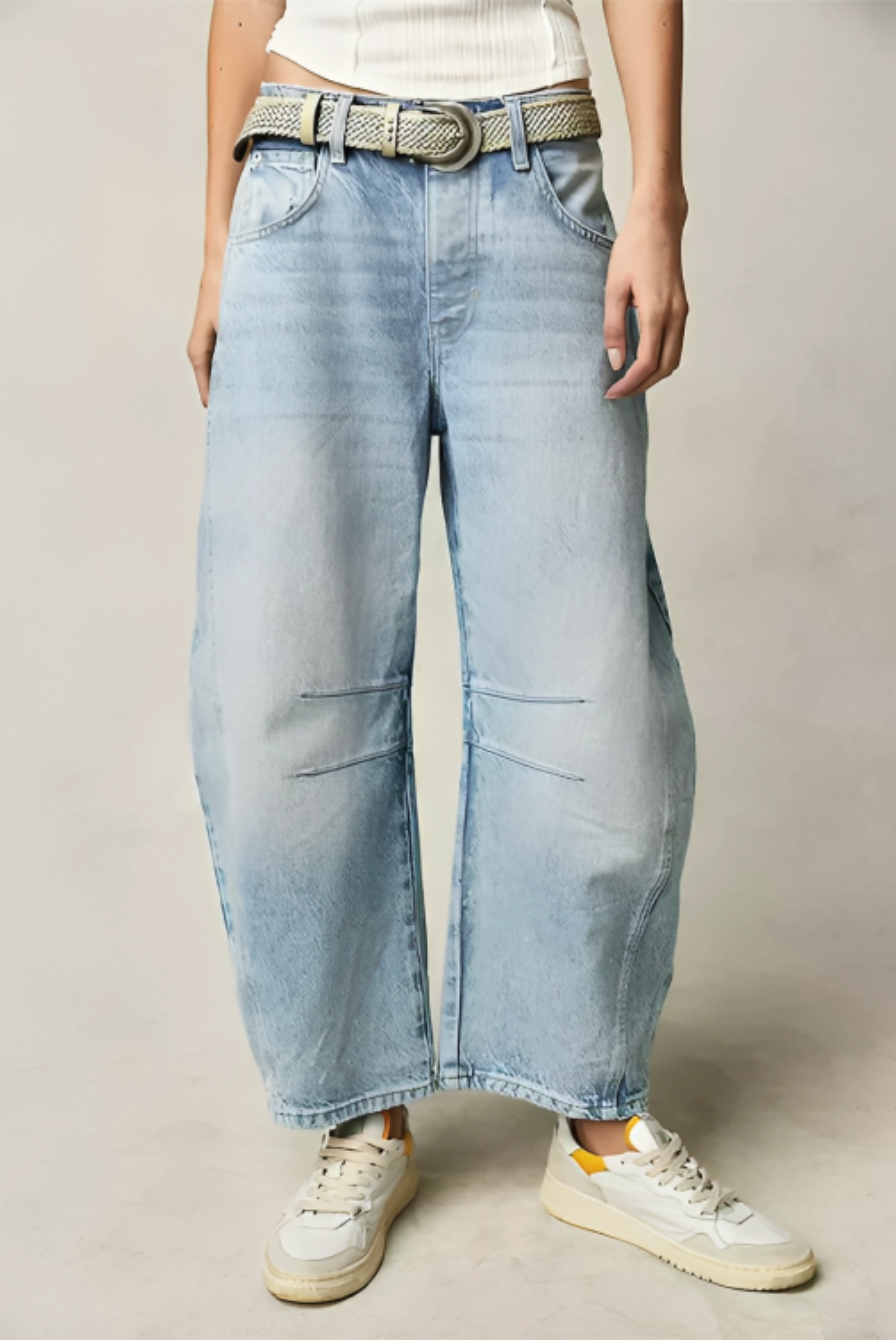 Manon Wide Leg Comfort Jeans - Relaxed Fit for Woman