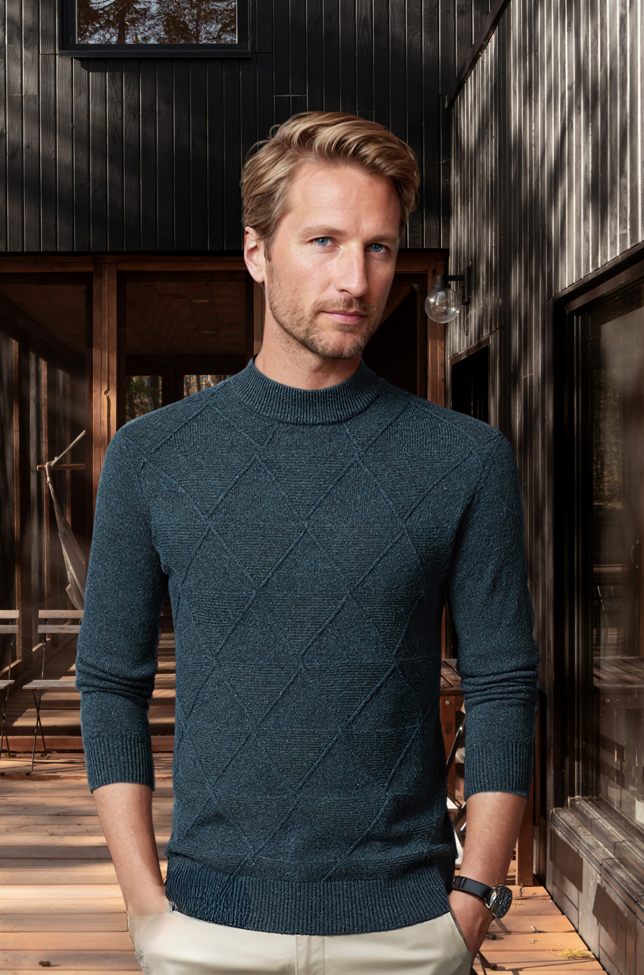 Sardinia Pullover – Breathable Knit Sweater for Men