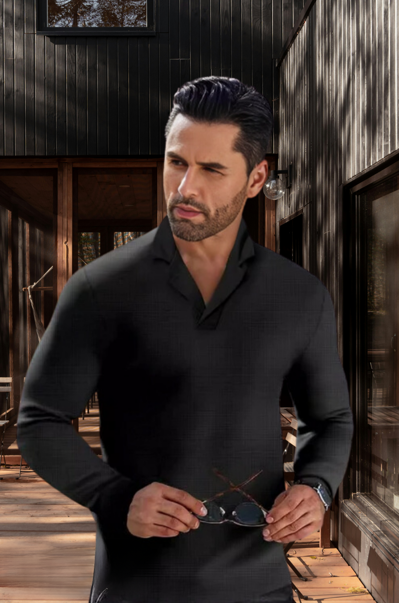 Amalfi Pullover - Sporty Sweater for Men