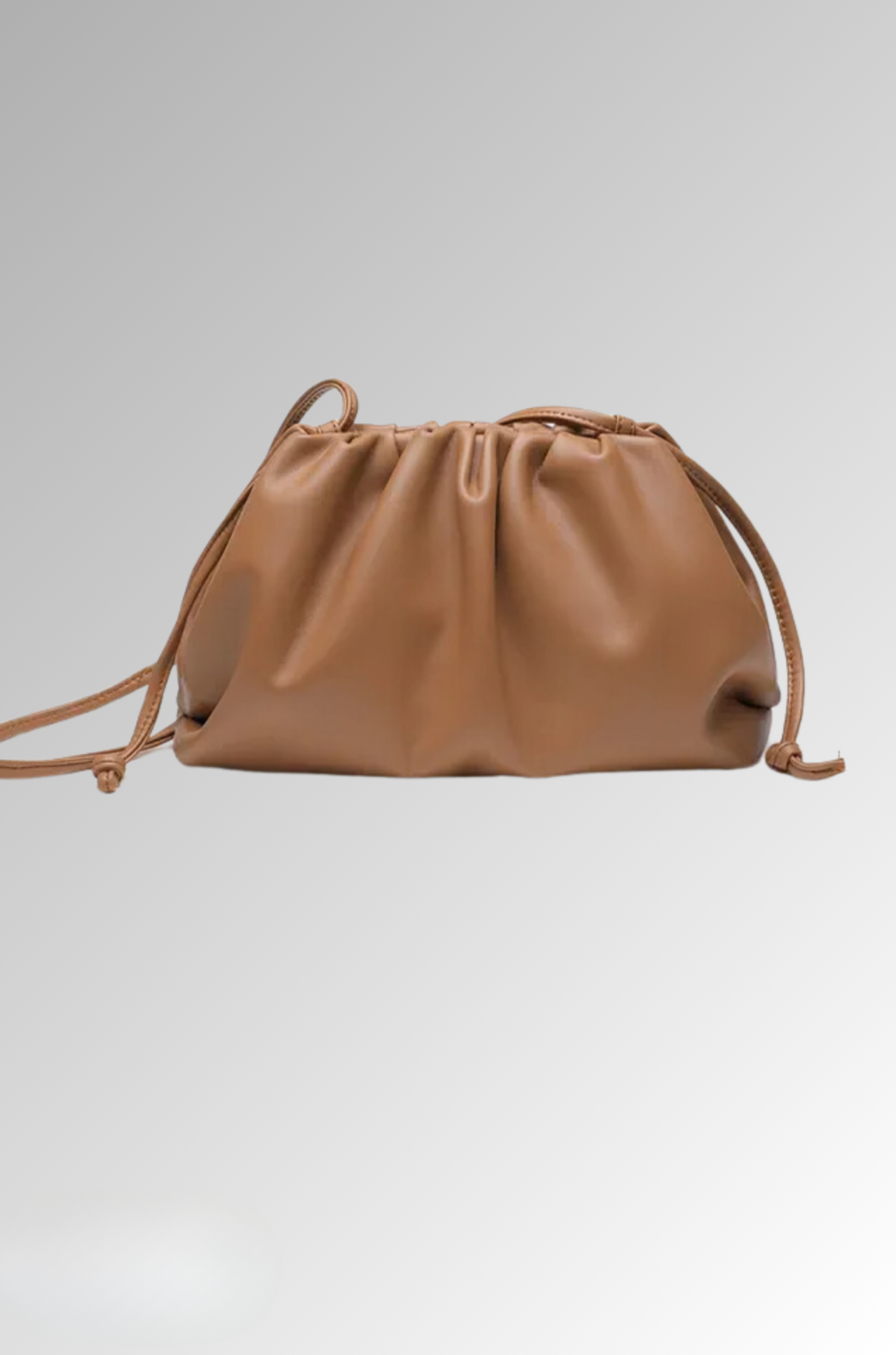 Soft Leather Clutch Tote - Chic Handbag for Woman