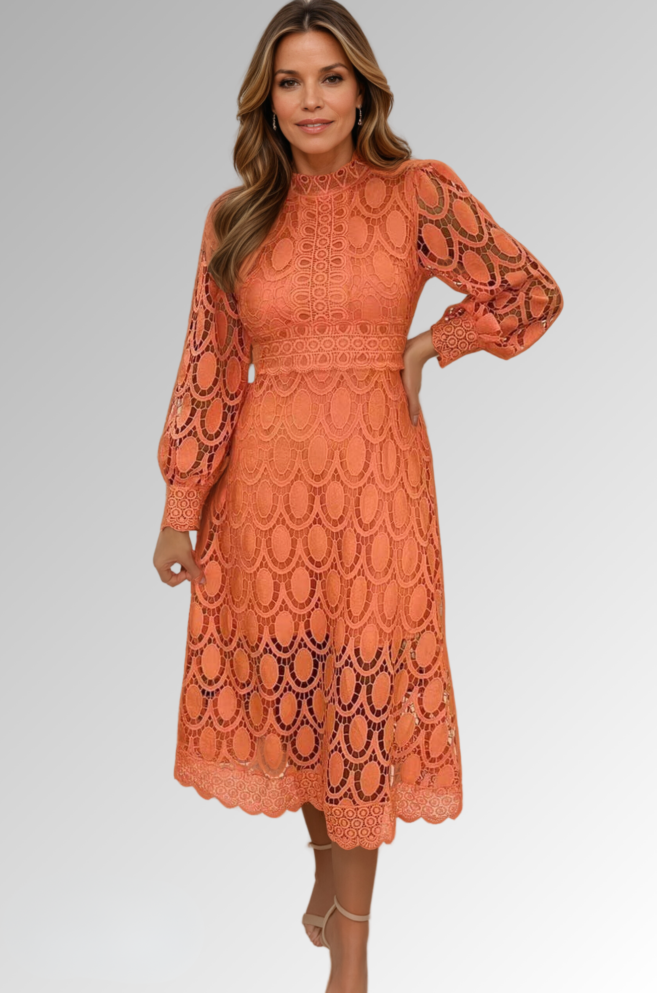 Amelia - First-class Maxi Dress for Woman