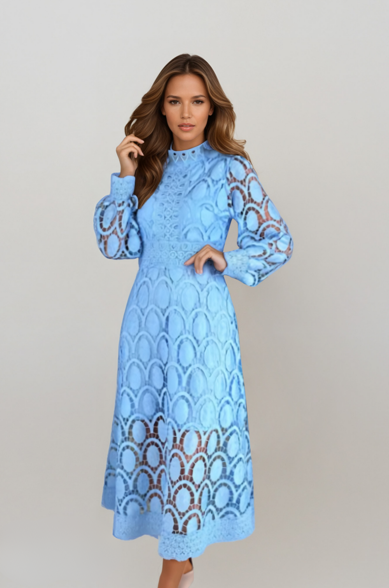 Amelia - First-class Maxi Dress for Woman