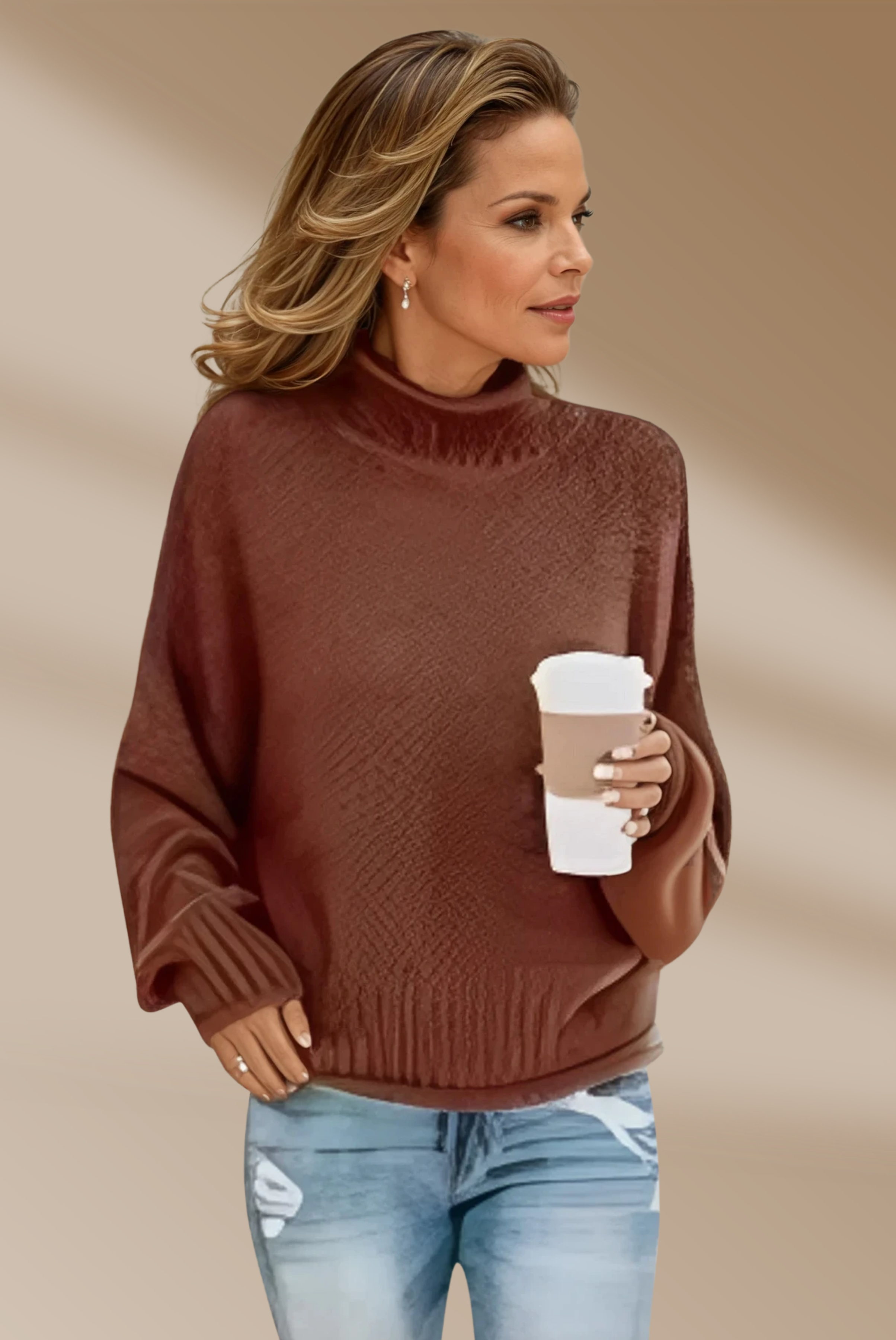 Sylvia - Classic Knit Jumper for Woman