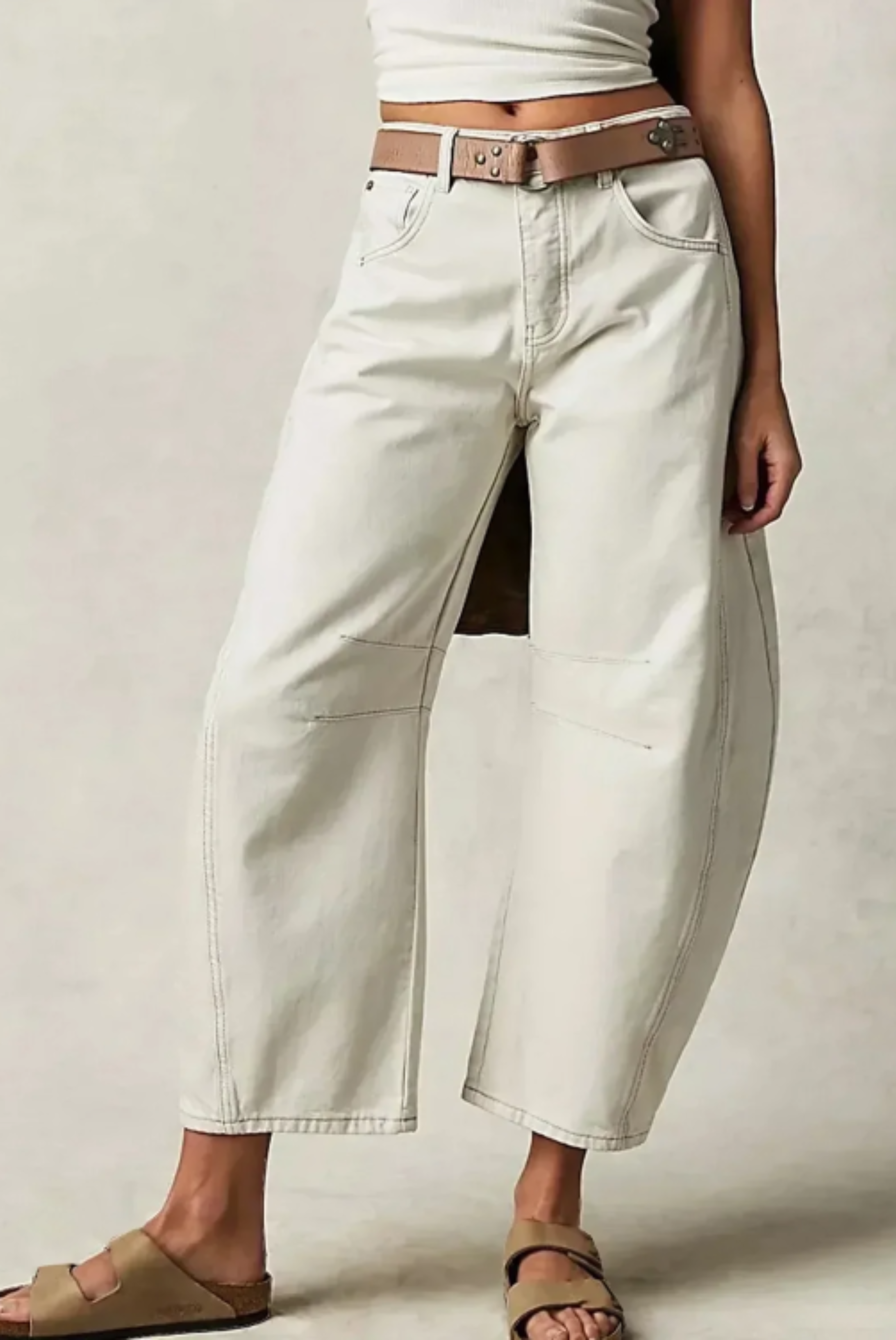 Manon Wide Leg Comfort Jeans - Relaxed Fit for Woman