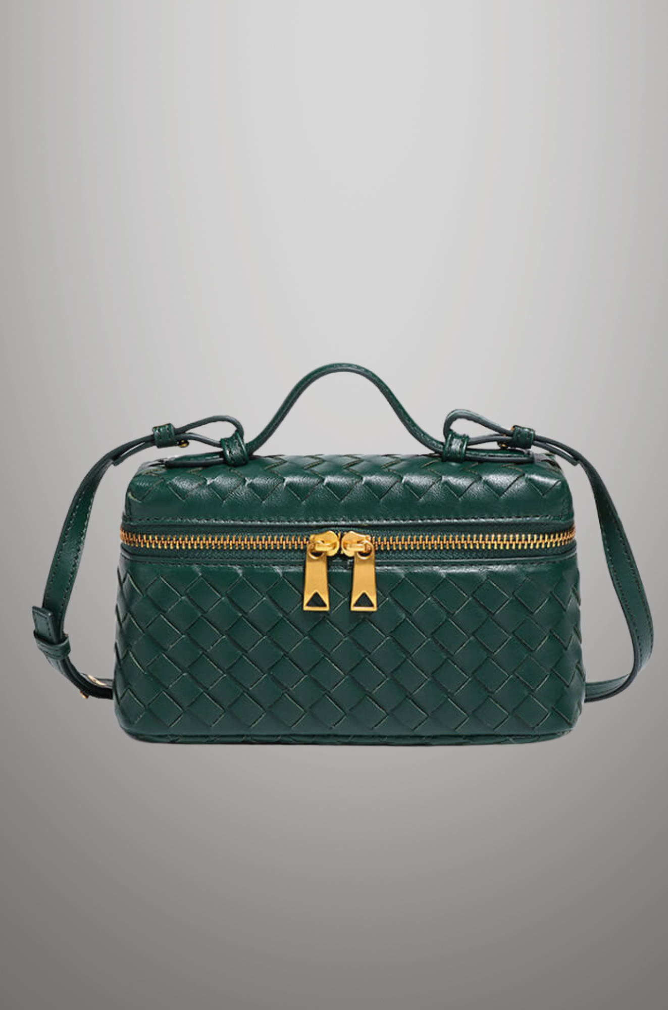 Tara - Elegant Woven Leather Bag for Woman
