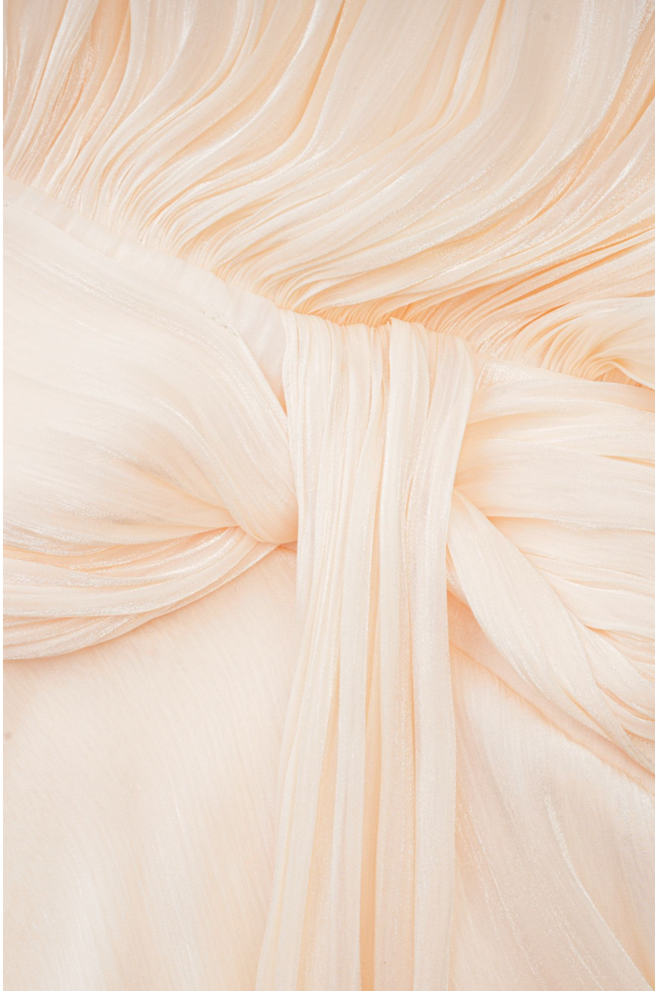 Eugénie - Fully-Pleated Ruffled Mini Dress for Woman