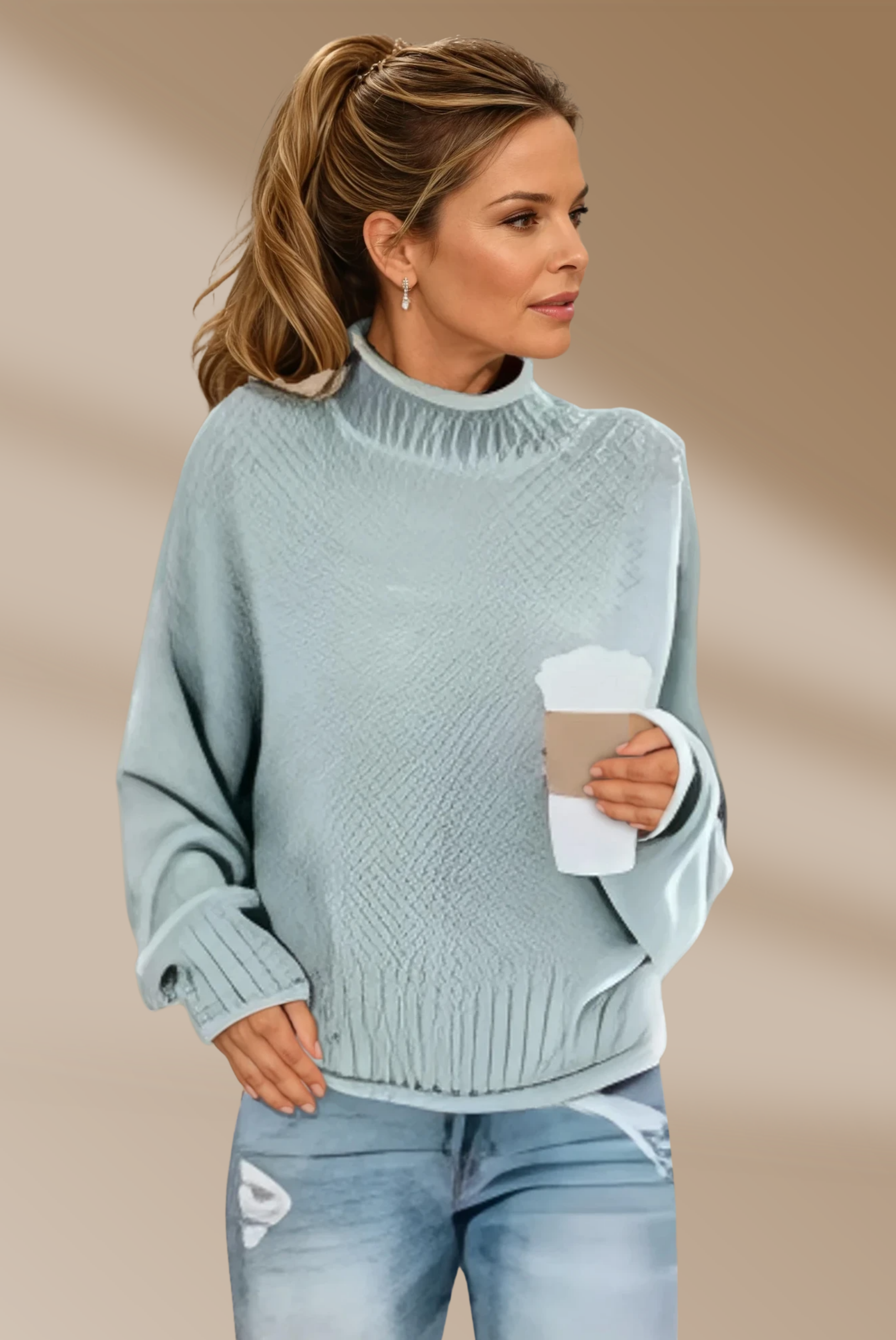 Sylvia - Classic Knit Jumper for Woman