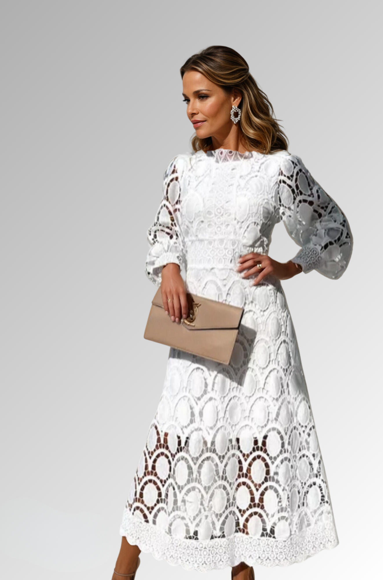 Amelia - First-class Maxi Dress for Woman