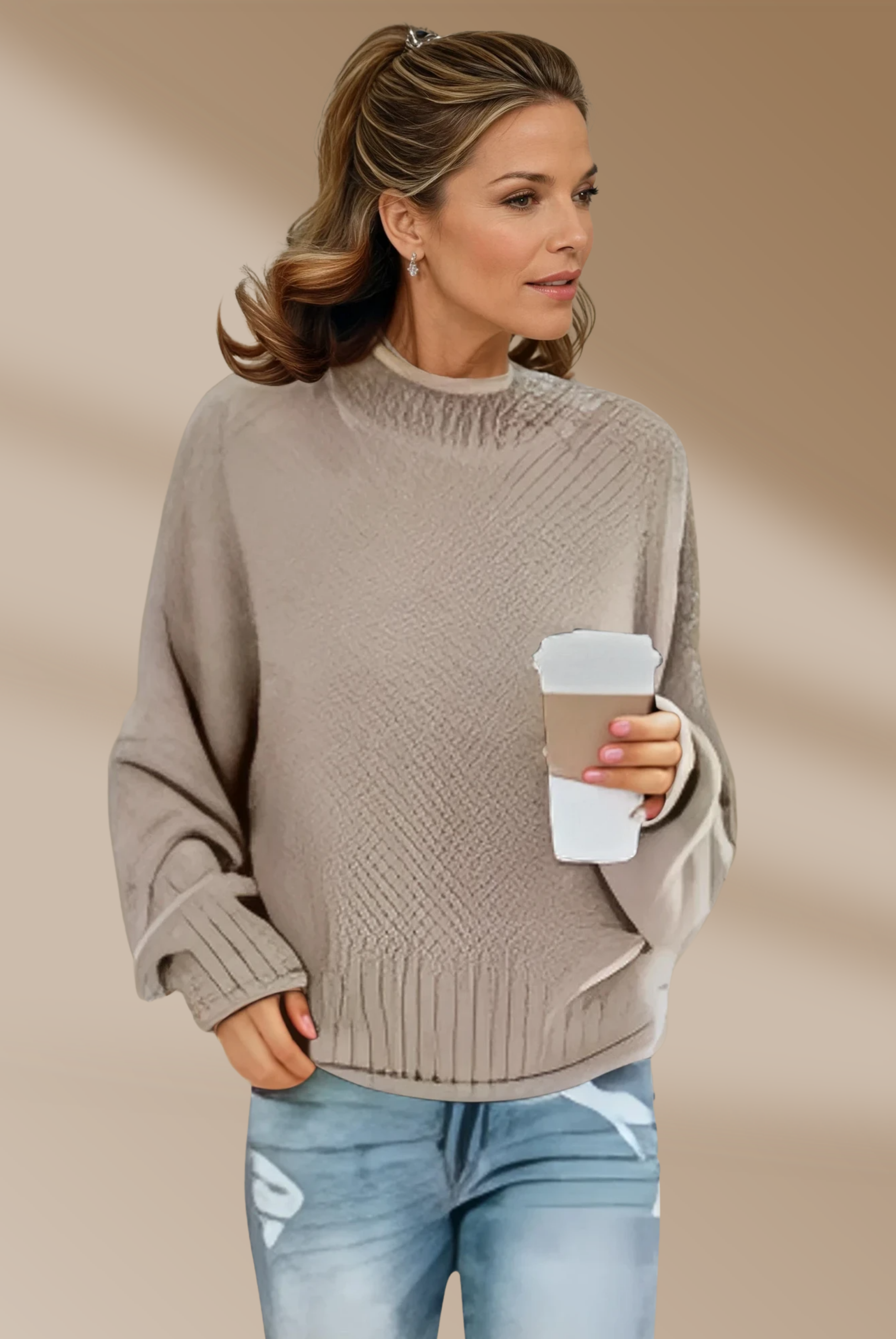 Sylvia - Classic Knit Jumper for Woman