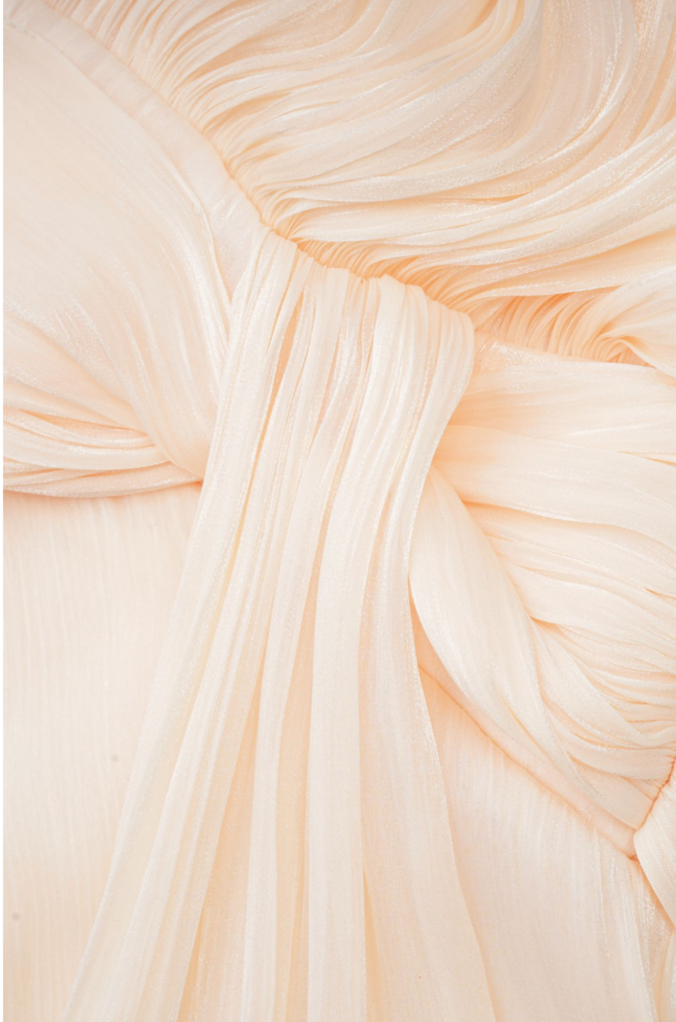 Eugénie - Fully-Pleated Ruffled Mini Dress for Woman
