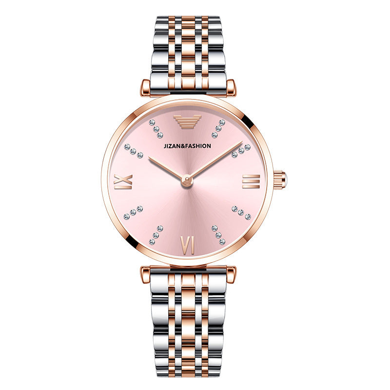 Rose Gold Watch & Jewelry Gift Set – Timeless Elegance in a Luxury Box
