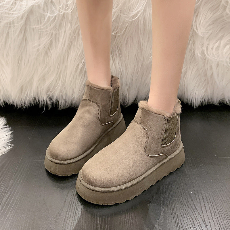 Cozy Fluff Boots - Warm Winter Boots for Woman