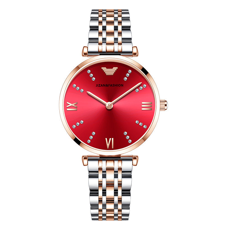 Rose Gold Watch & Jewelry Gift Set – Timeless Elegance in a Luxury Box