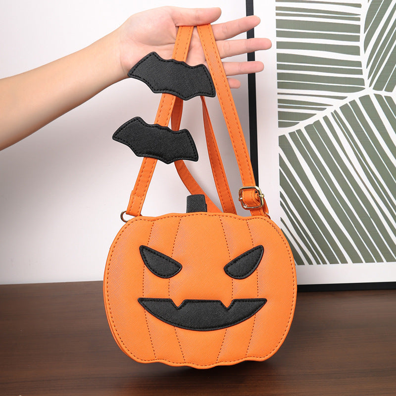 Halloween Pumpkin Bag - Spooky and Stylish Halloween Lovers Handbag for Woman