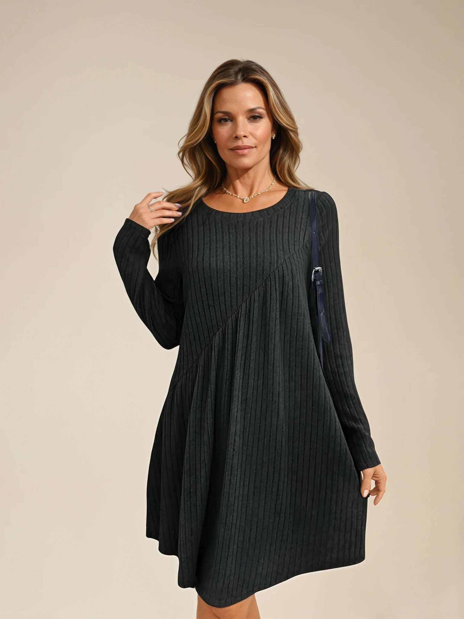 Anita - Soft and Cosy Dress for Woman