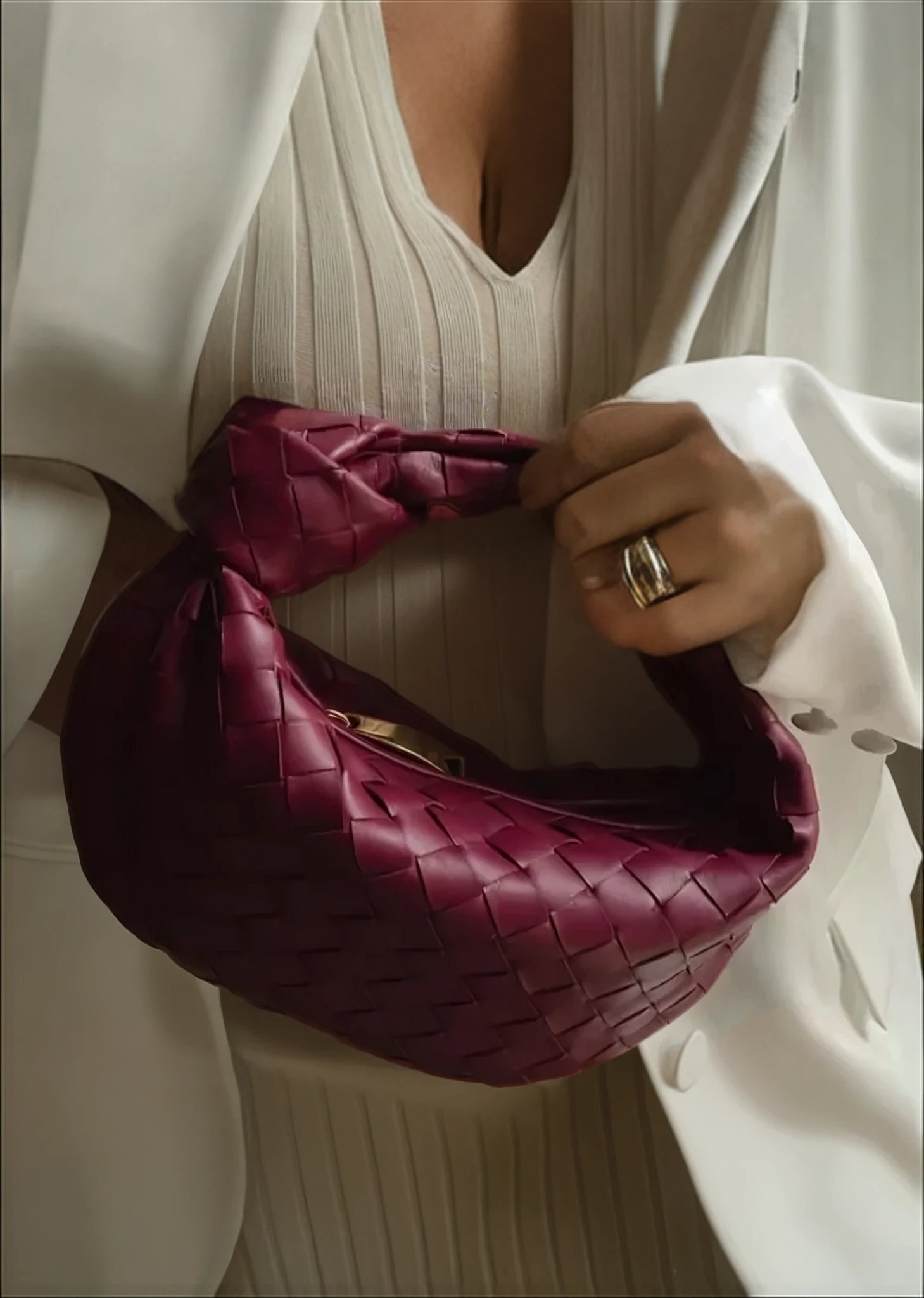 Jodie - Effortless Chic Woven Mini Bag for Woman