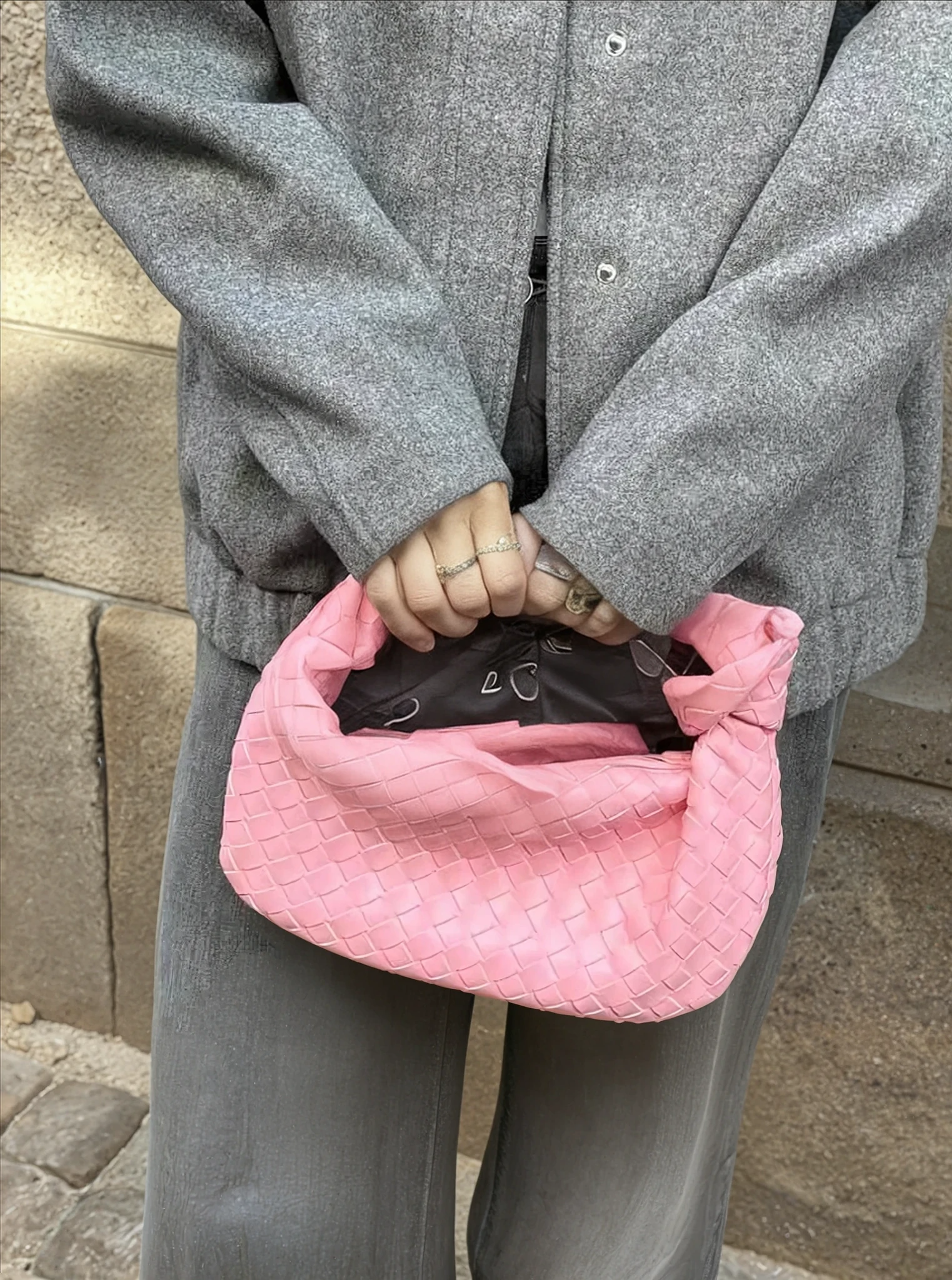 Jodie - Effortless Chic Woven Mini Bag for Woman