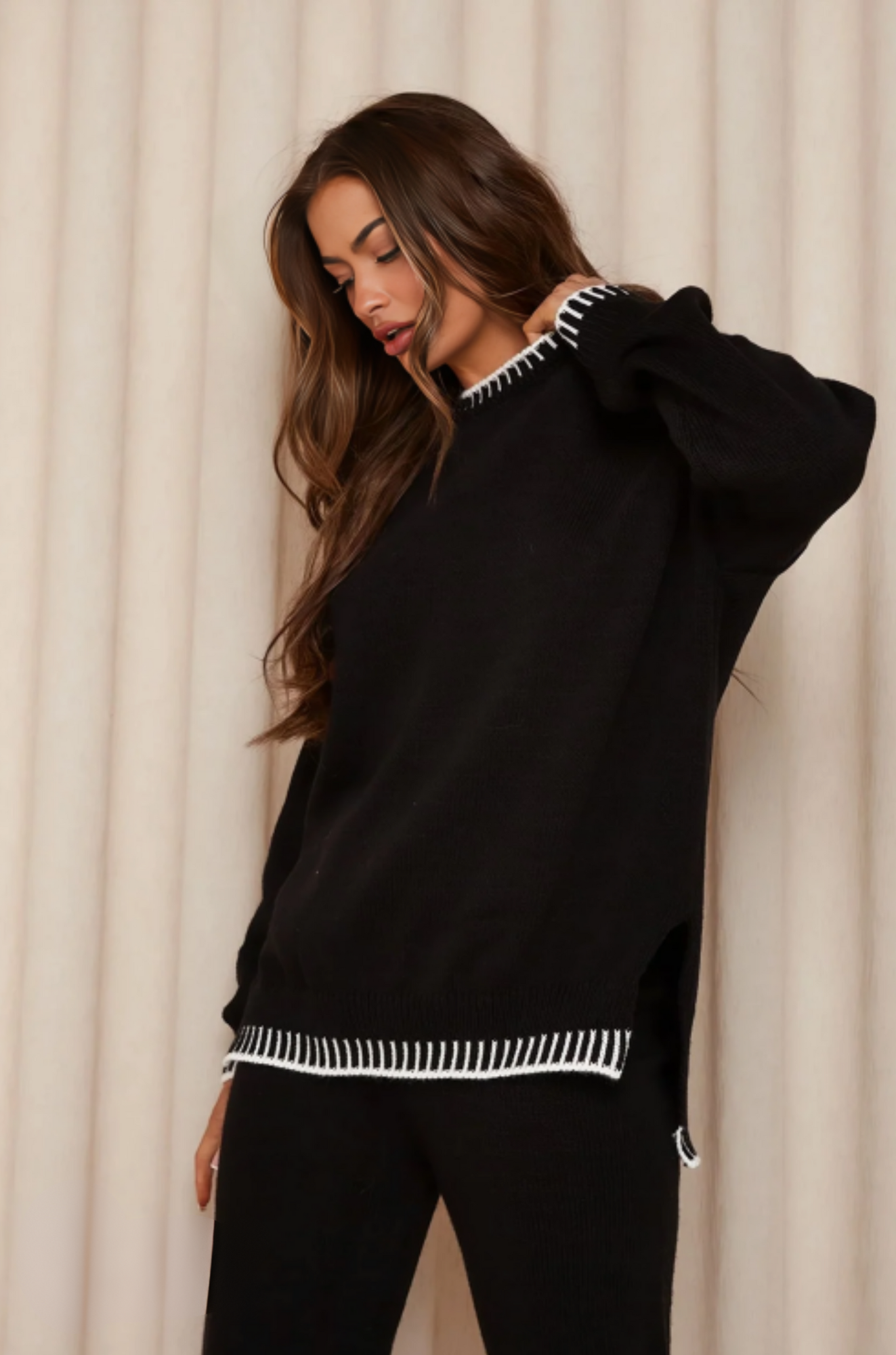 Zana Lounge Set - Cozy Knitwear Set for Woman