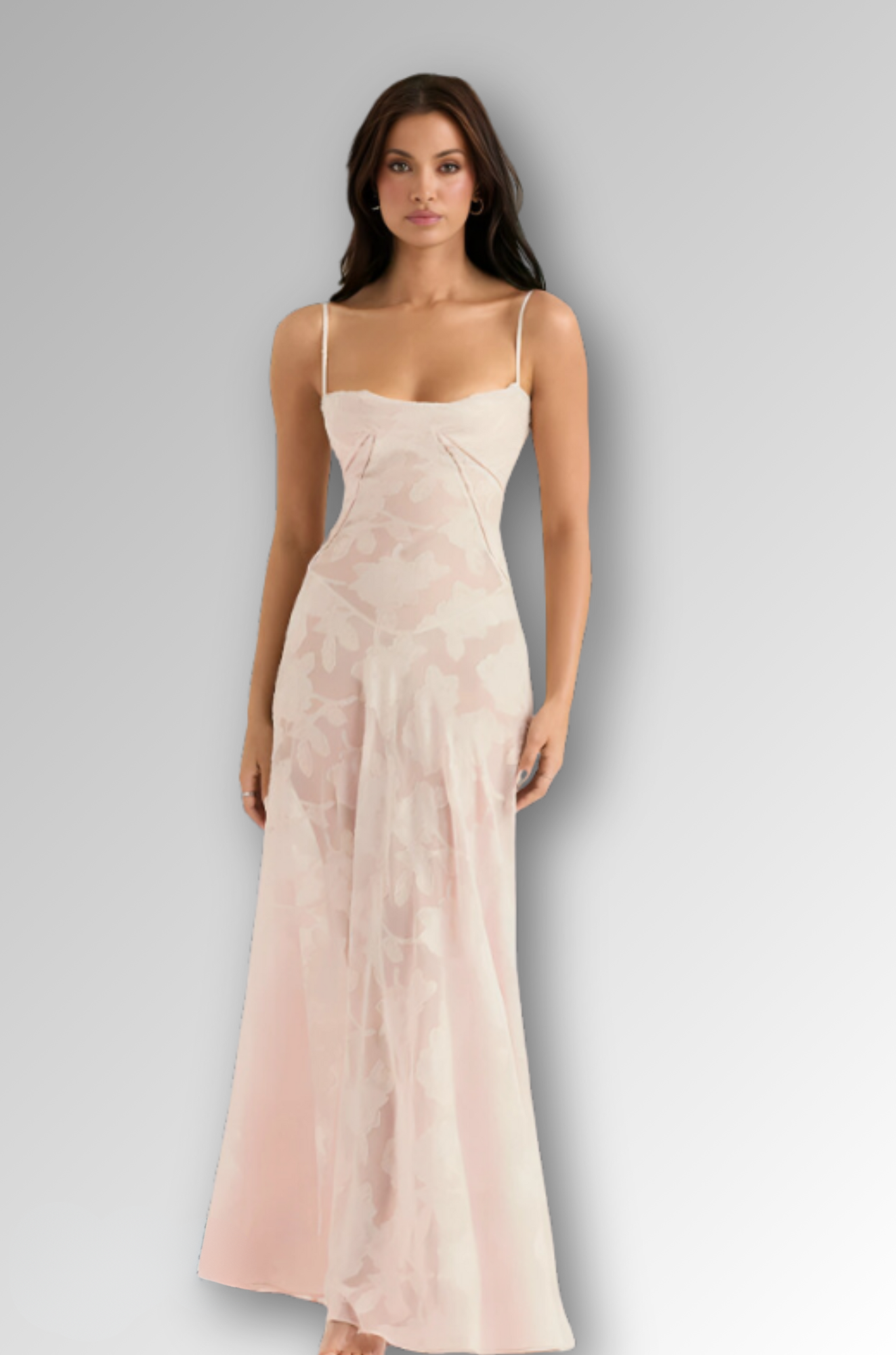 Momo Dress - Pastel Long Dress for Woman