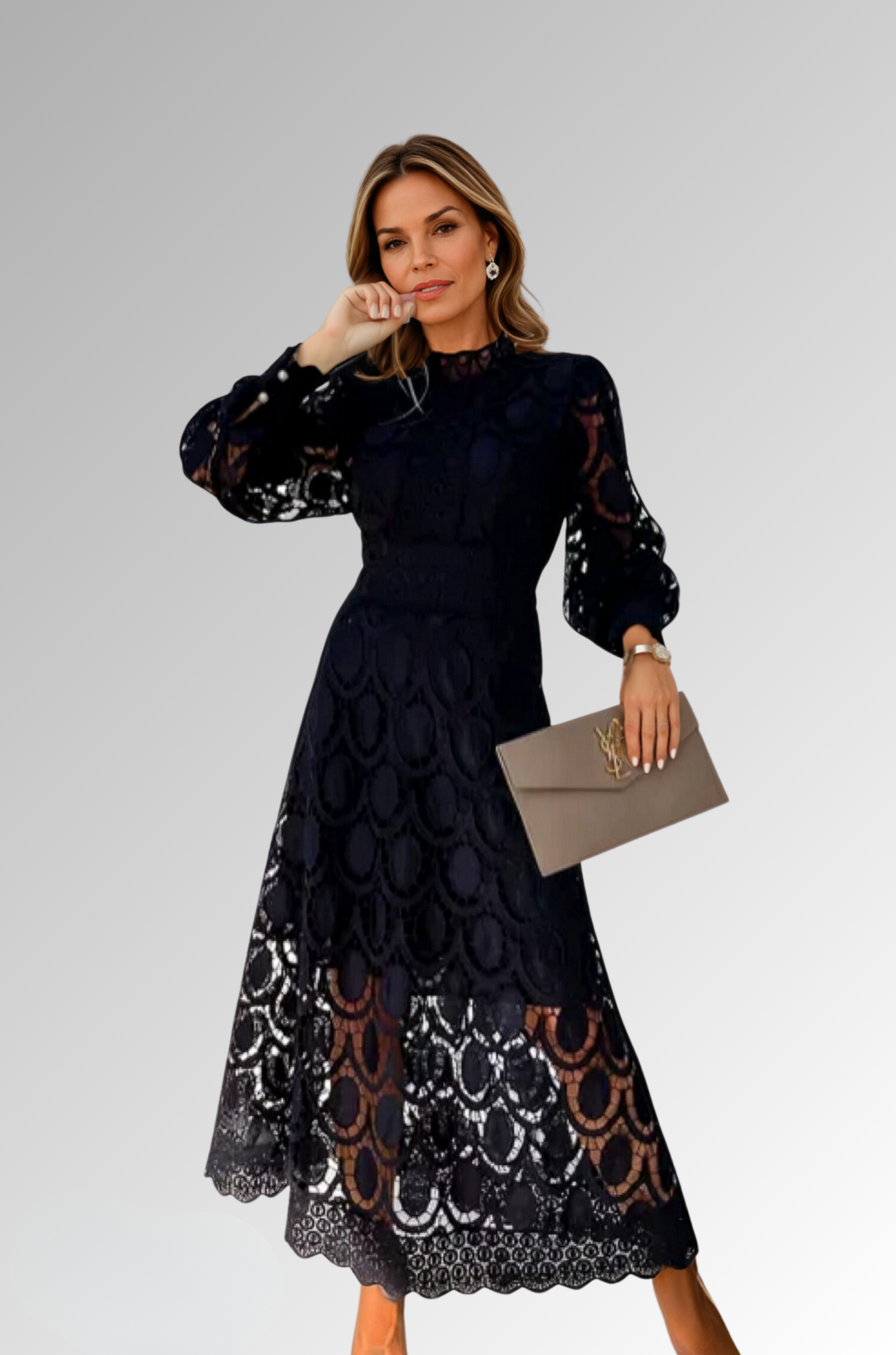 Amelia - First-class Maxi Dress for Woman