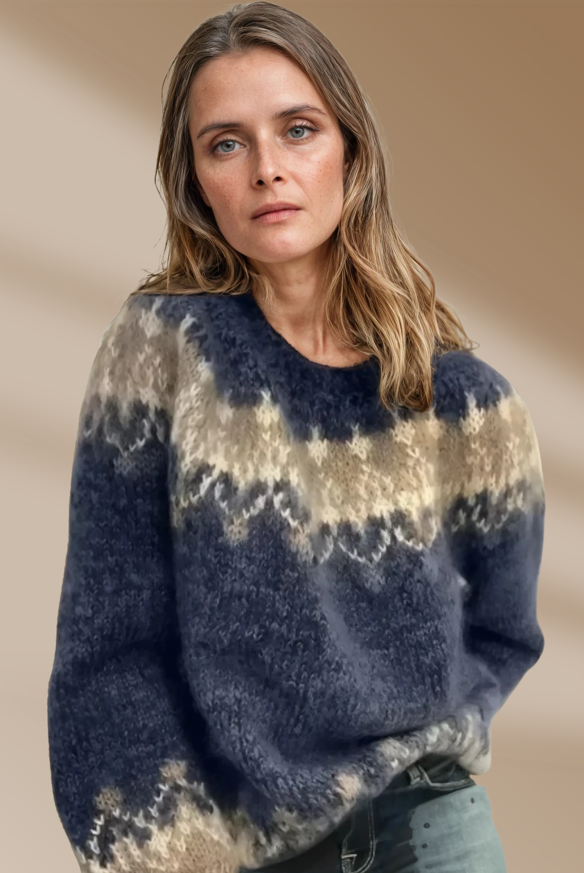 Samantha - Cozy Knit Sweater for Woman