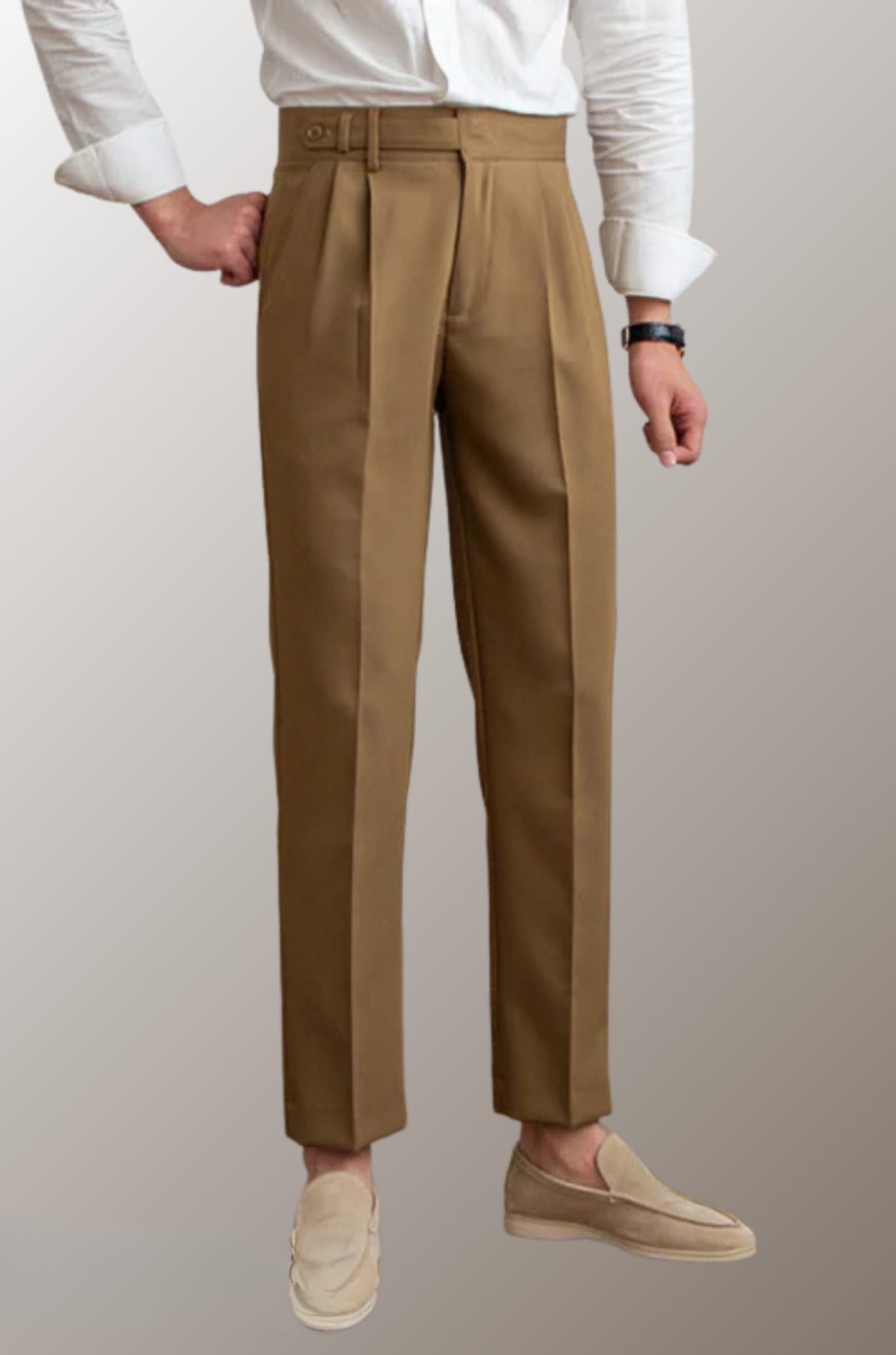 Monaco Trouser - High-Waist Pants for Men