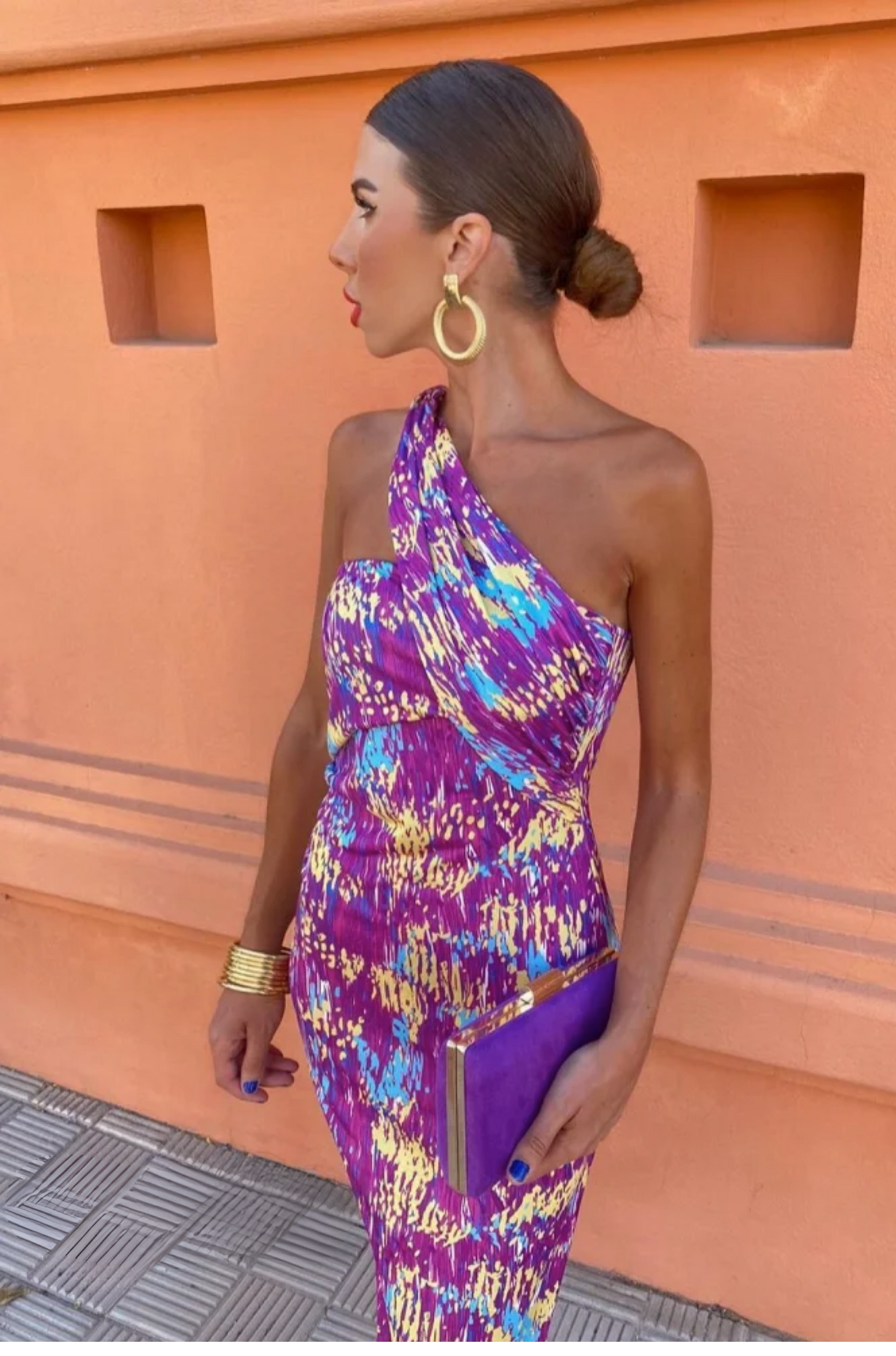 Whisper Dress - One-Shoulder Evening Gown for Woman