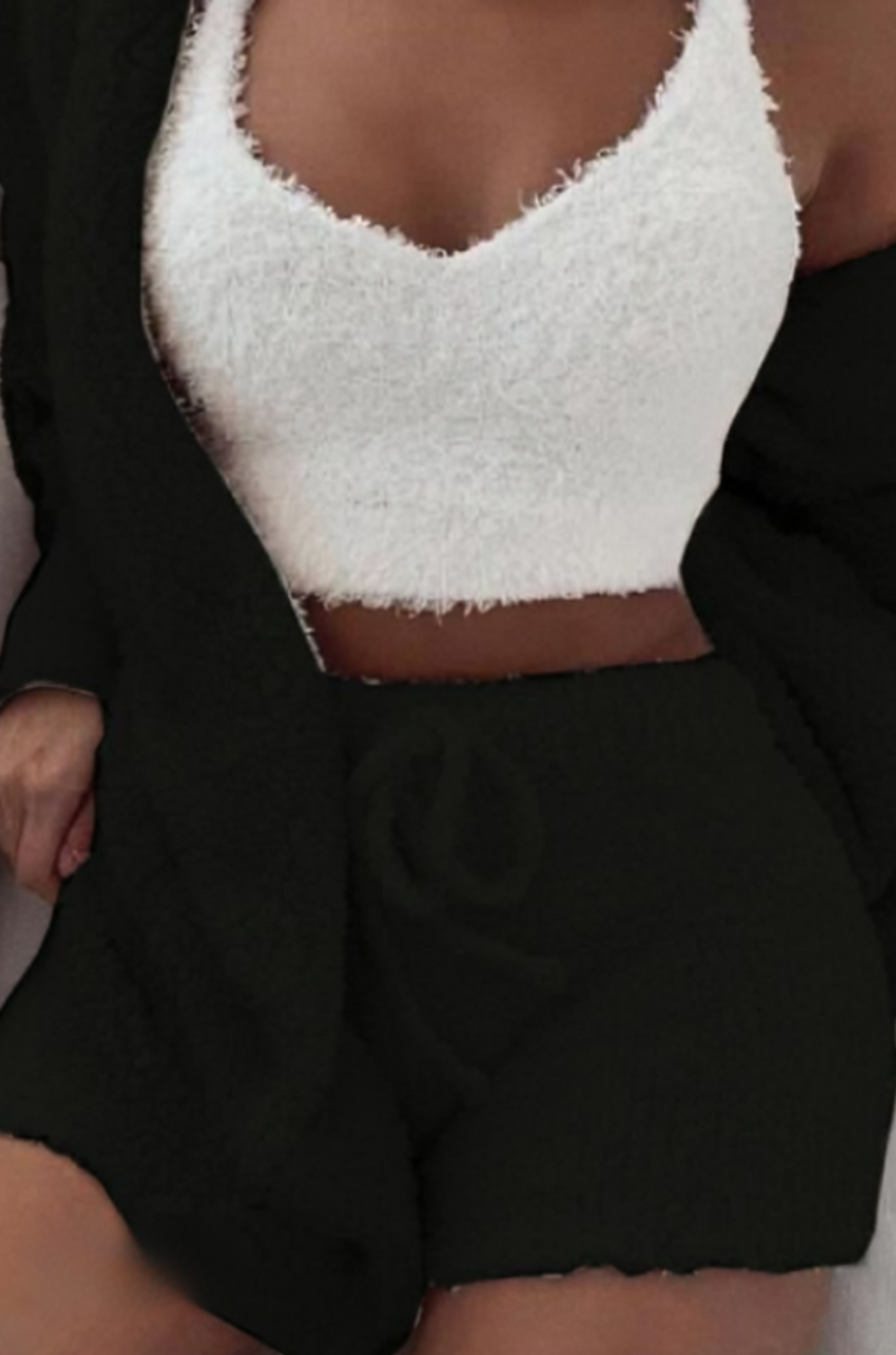 Dreamy Set - Relaxing Knit Loungewear for Woman