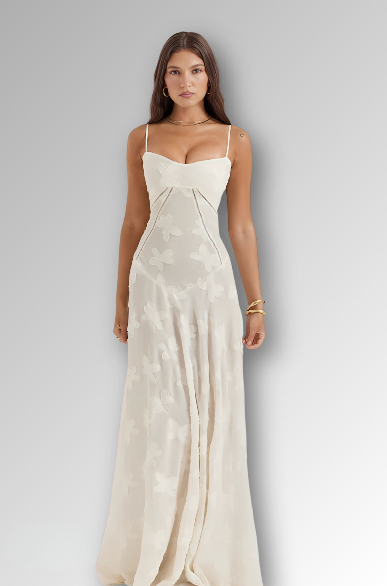 Momo Dress - Pastel Long Dress for Woman