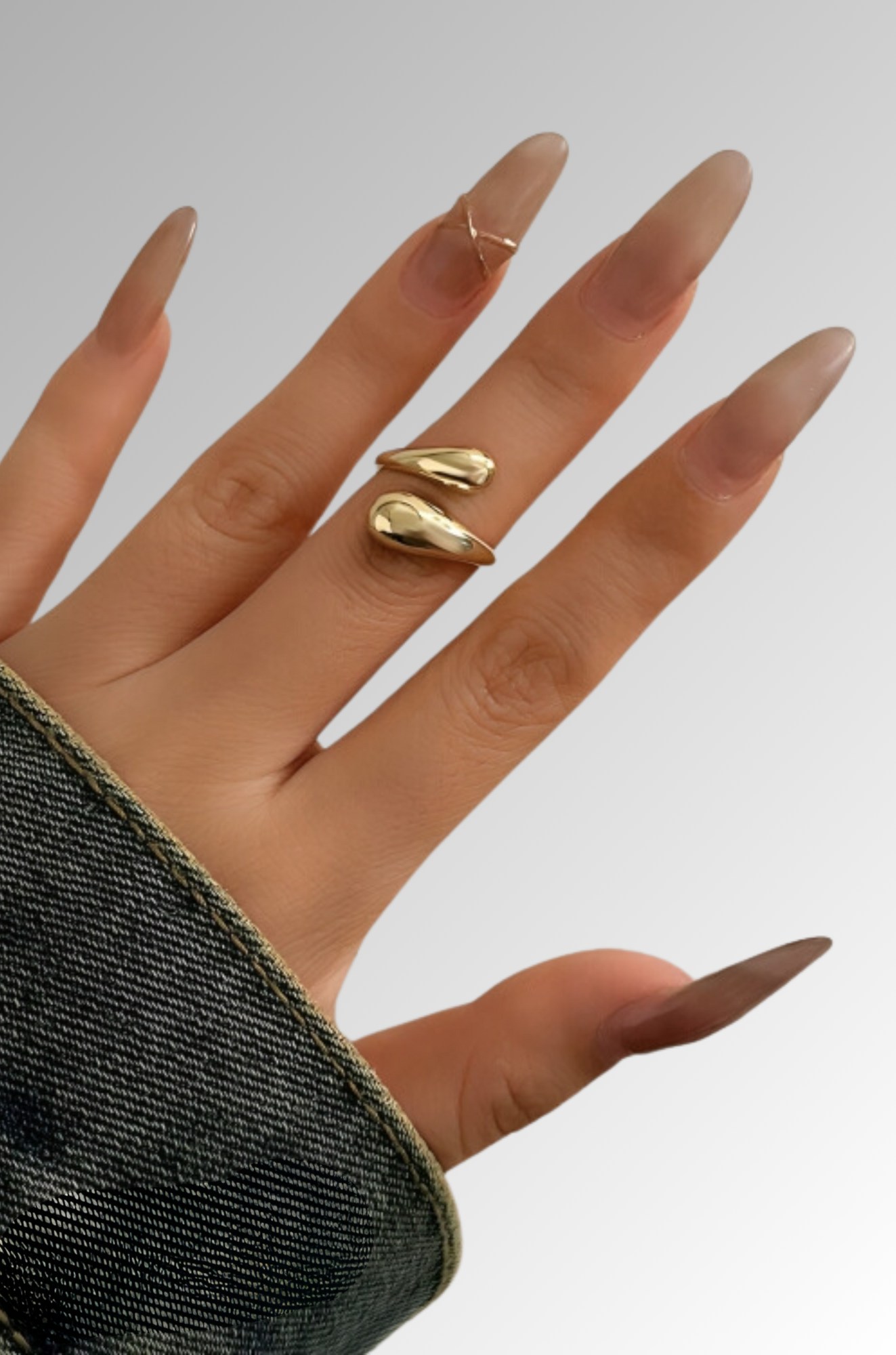 Elysian Bliss Ring - Effortless Style Statement Piece for Woman