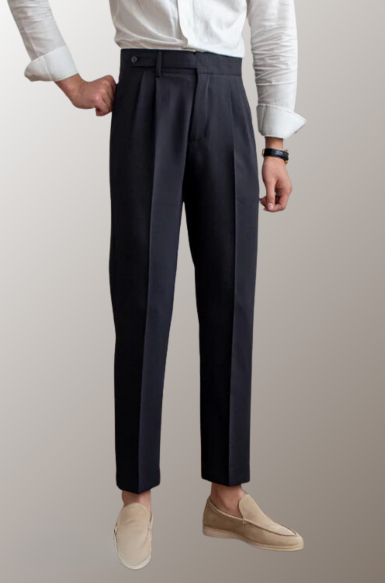 Monaco Trouser - High-Waist Pants for Men