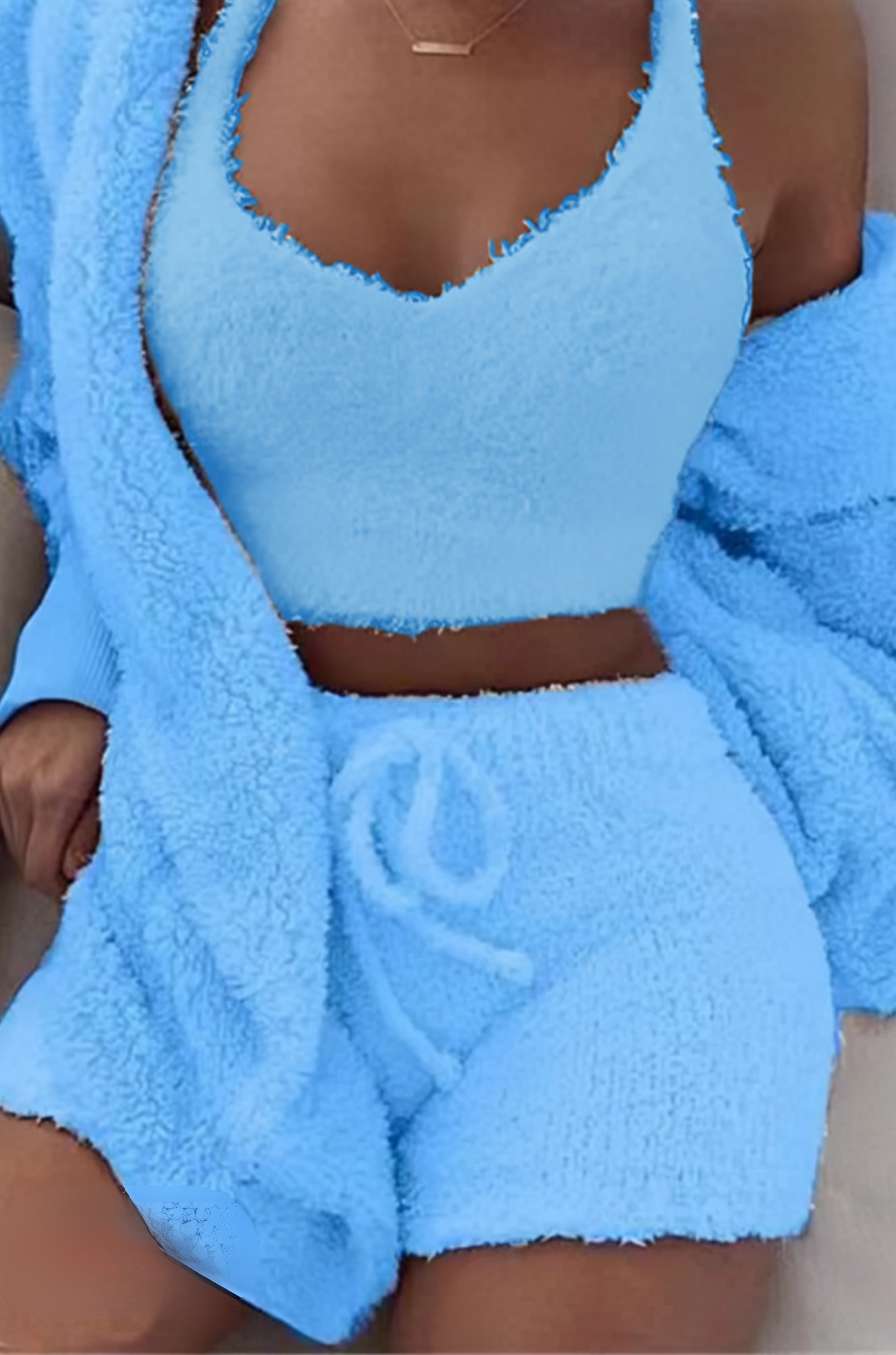 Dreamy Set - Relaxing Knit Loungewear for Woman