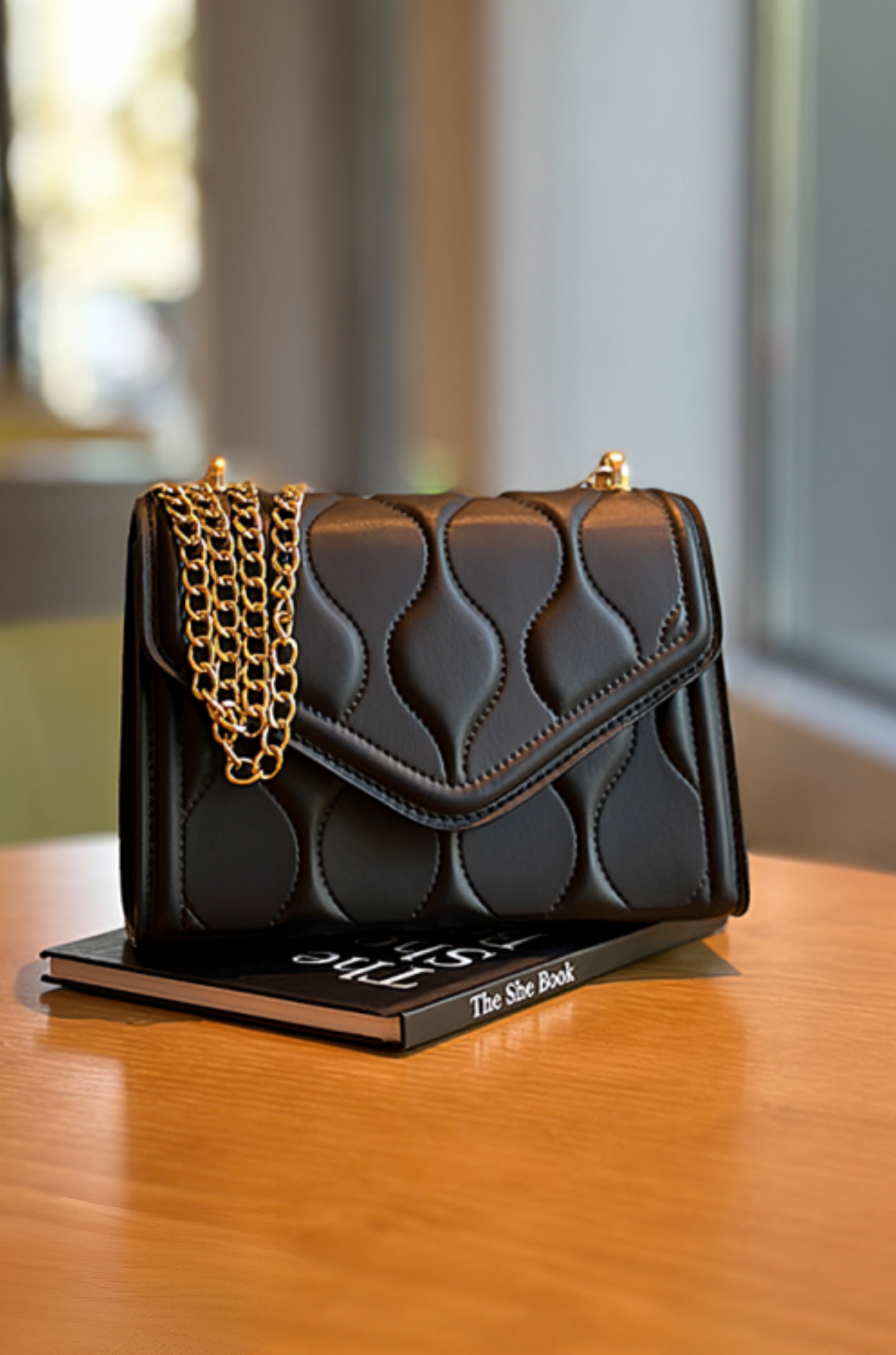 Belle Veloire Bag - Quilted Crossbody Bag for Woman