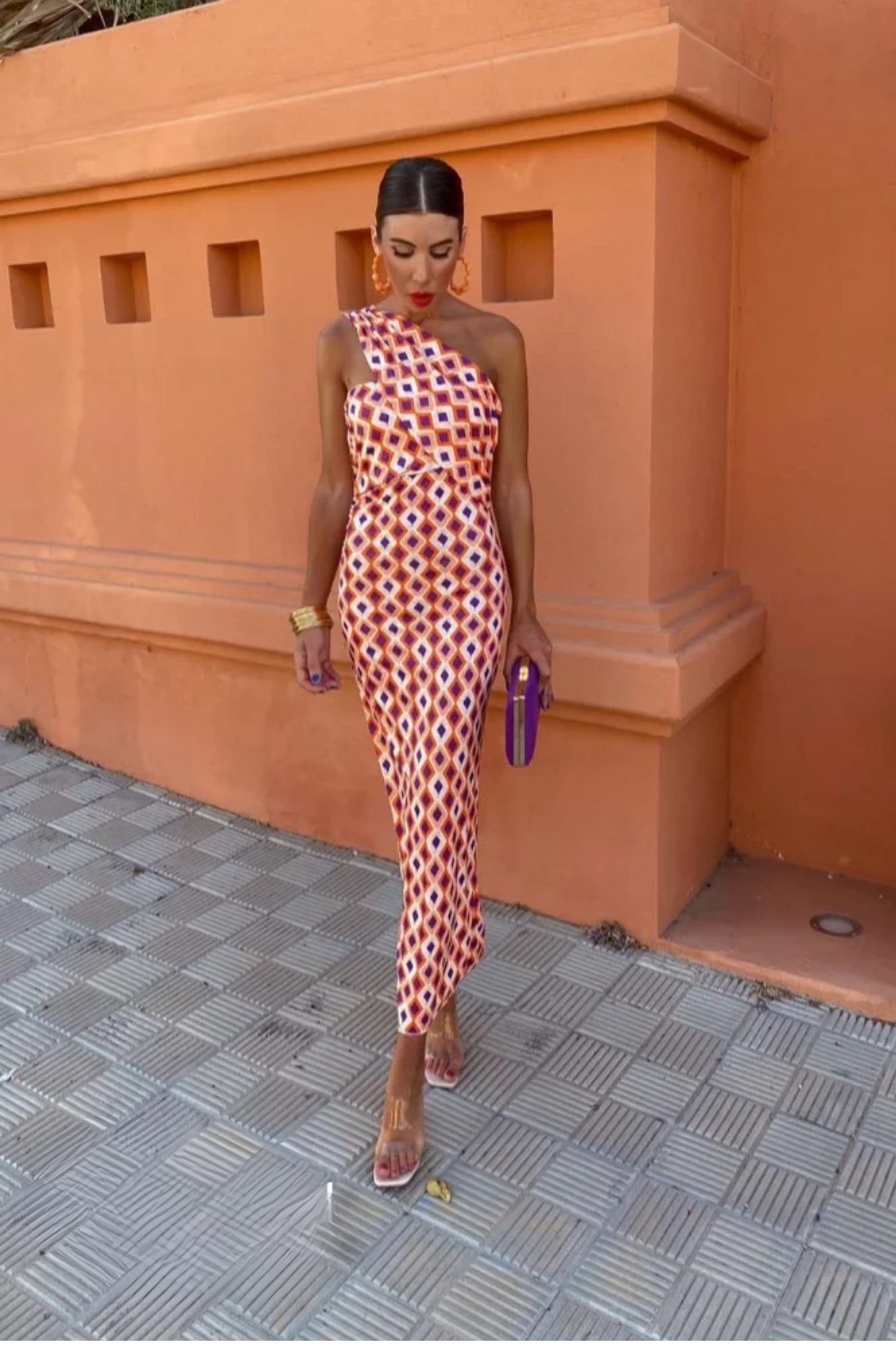 Whisper Dress - One-Shoulder Evening Gown for Woman