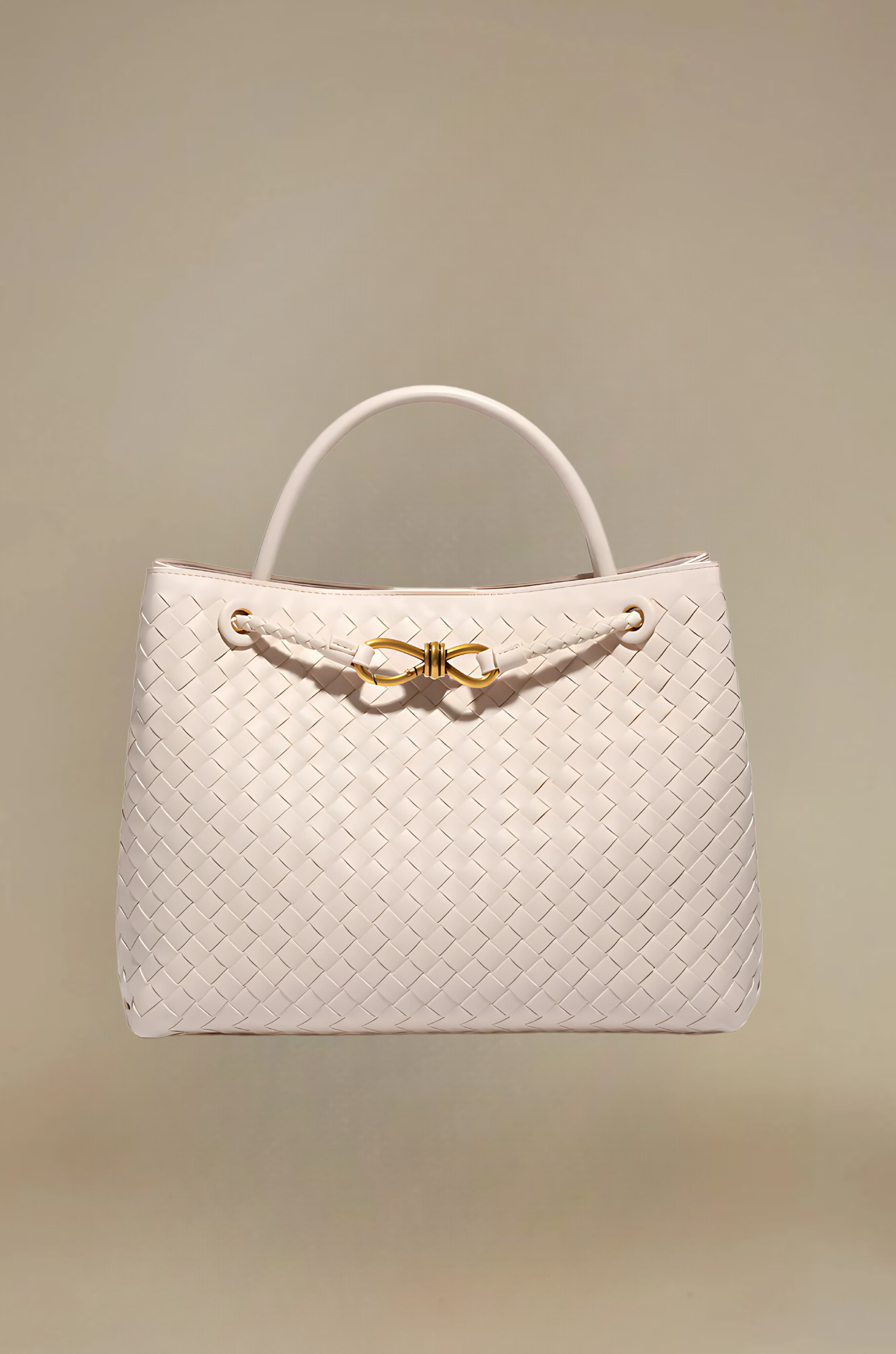 Andiamo - Handwoven Leather Tote Bag for Woman